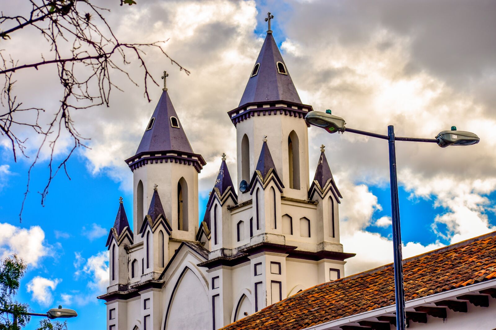 Nikon D3400 sample photo. Church, travel, cuenca ecuador photography