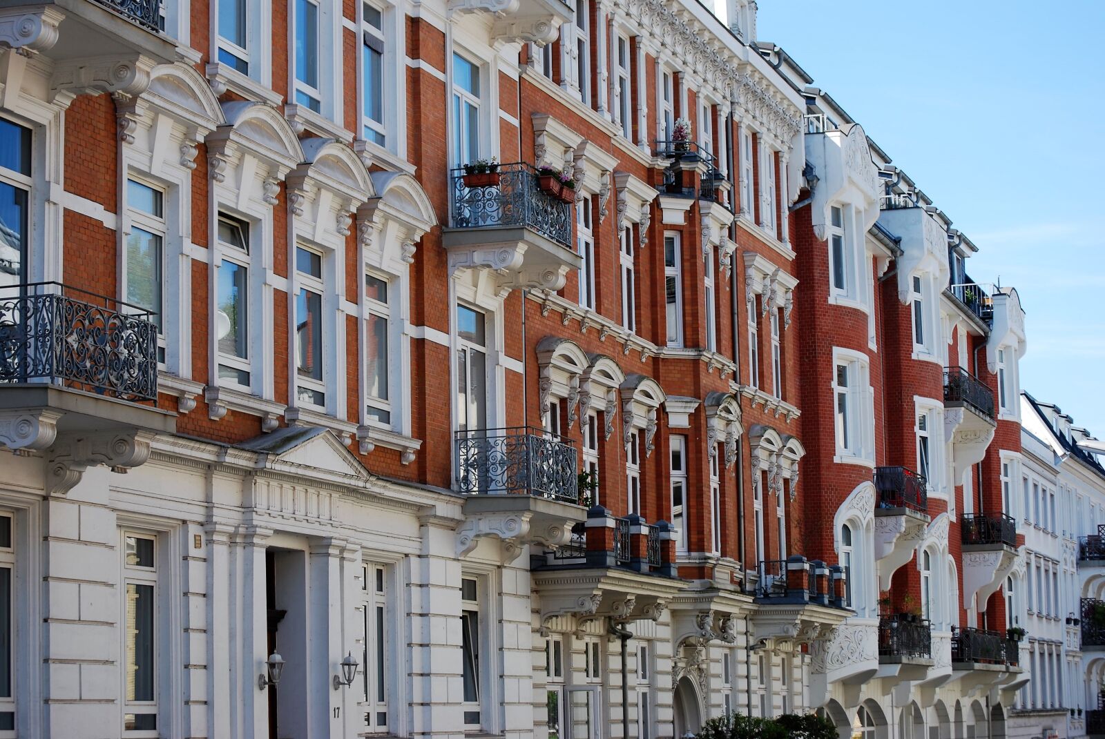 Nikon D60 sample photo. Hamburg, houses, architecture photography