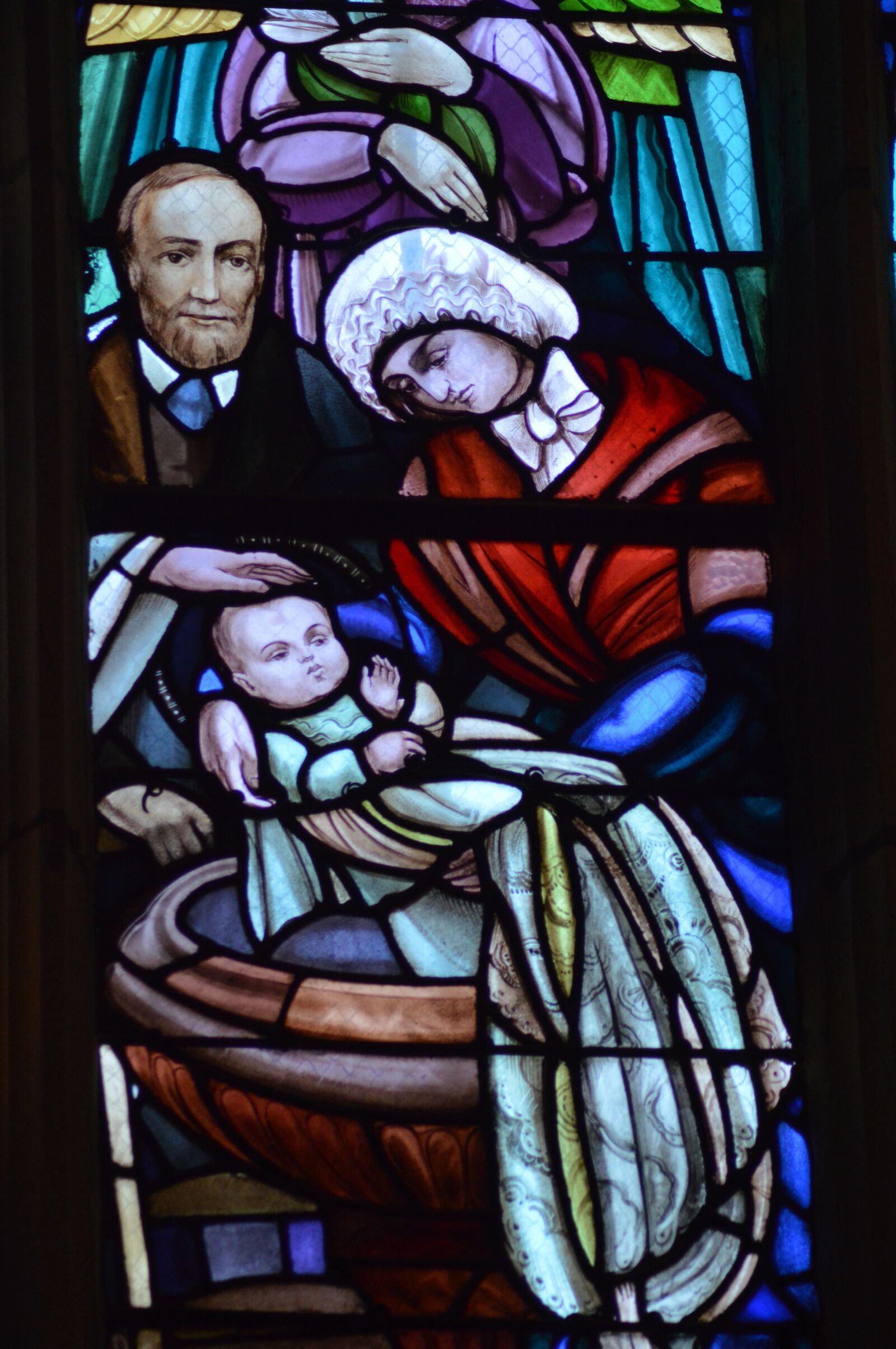 Nikon D3200 sample photo. Stained glass, window, church photography