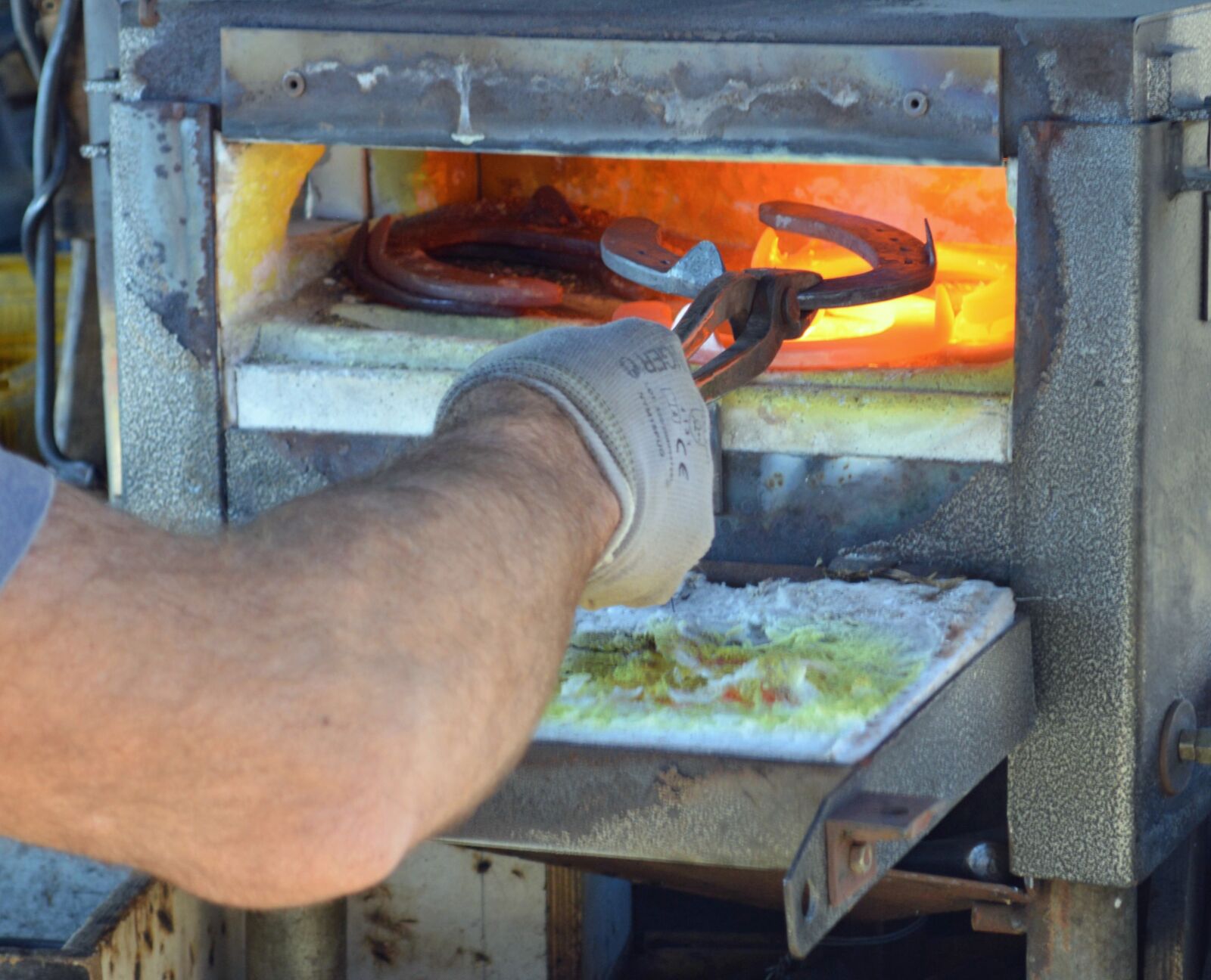 Nikon D5200 sample photo. Blacksmith, marechal ferrand, iron photography