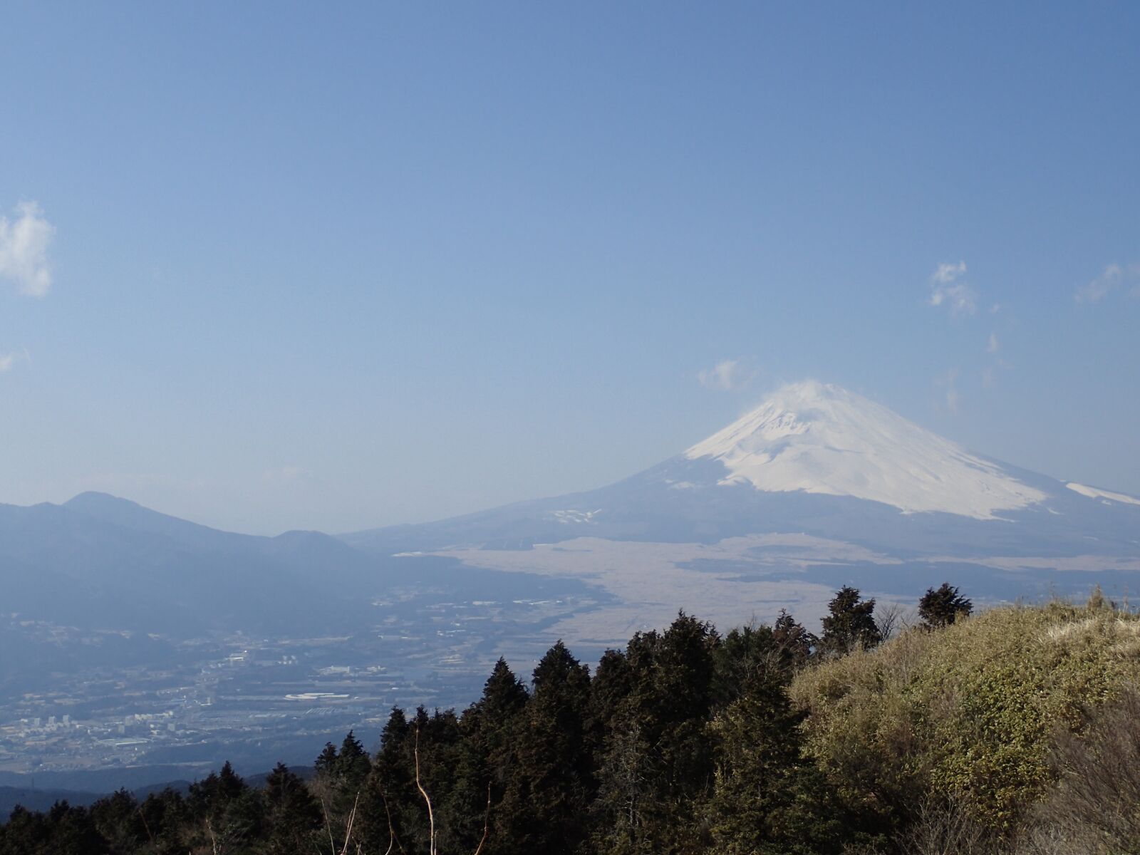 Olympus TG-3 sample photo. Mt fuji, lake ashi photography