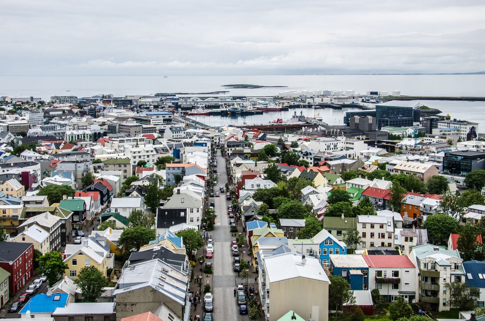 Nikon D7000 sample photo. Capital, reykjavik, iceland photography