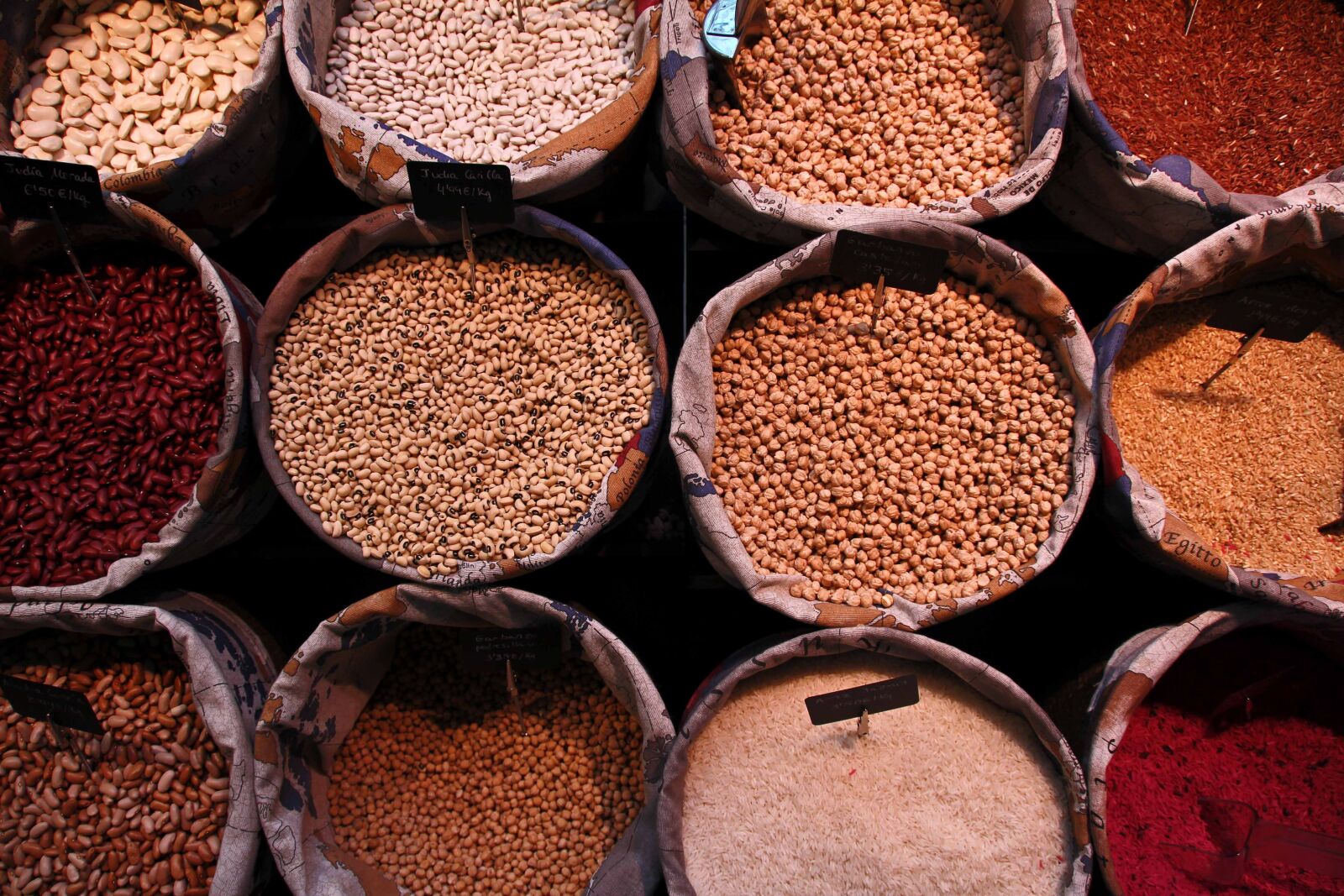 Canon EOS 60D sample photo. Food, legumes, baskets photography