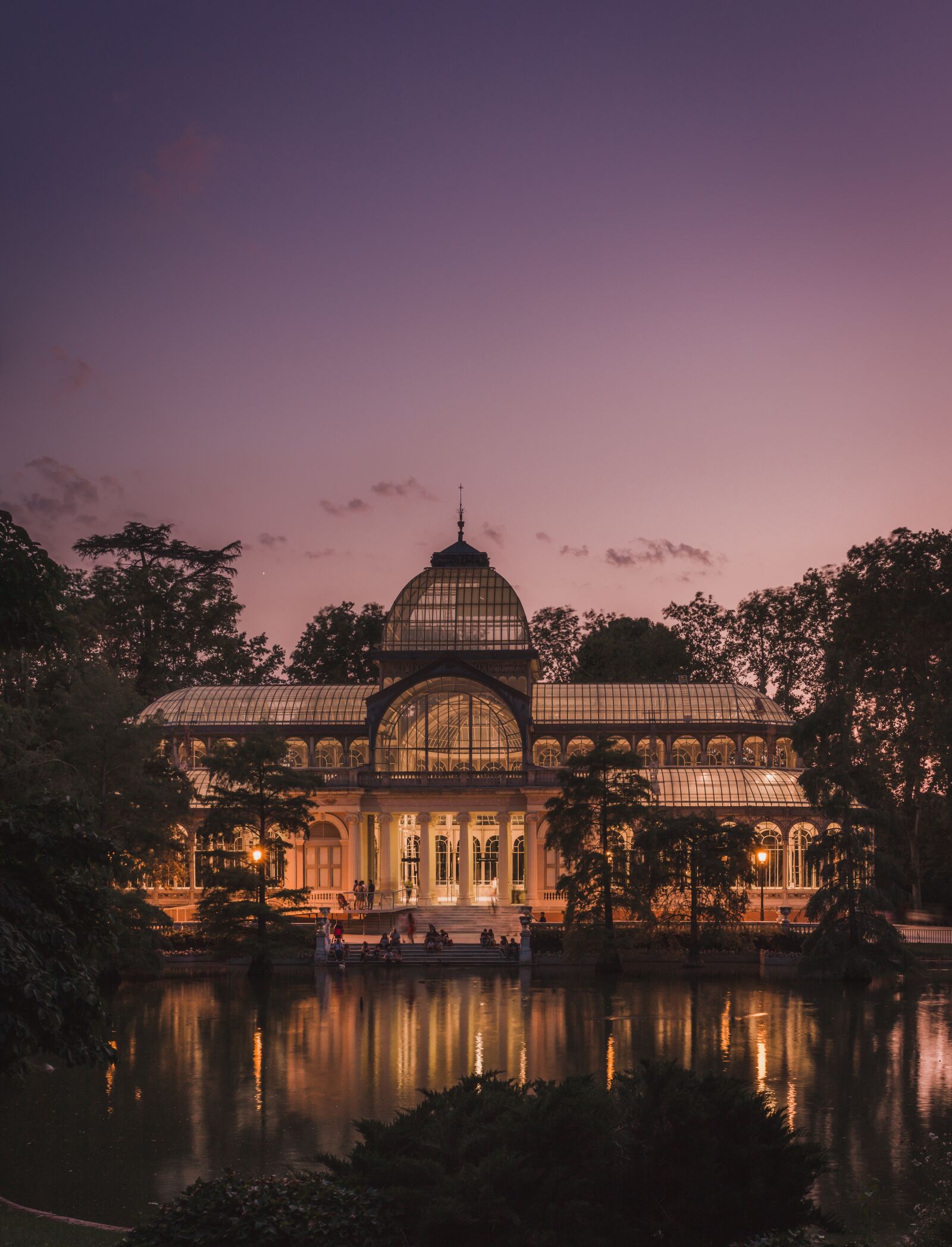 Canon EOS 600D (Rebel EOS T3i / EOS Kiss X5) sample photo. Crystal palace, madrid, pond photography