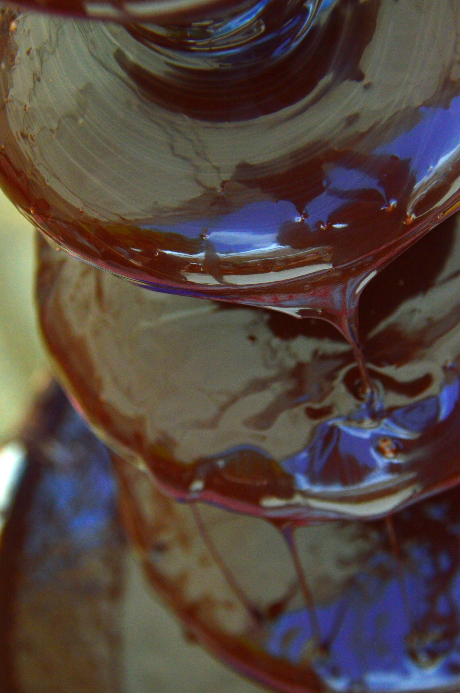 Nikon D3200 sample photo. Chocolate, chocolate fountain, dessert photography