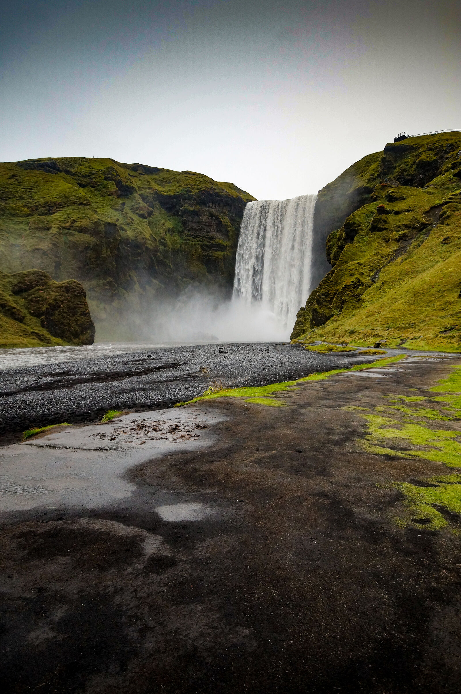 Sony SLT-A37 sample photo. Skogafoss, falls photography
