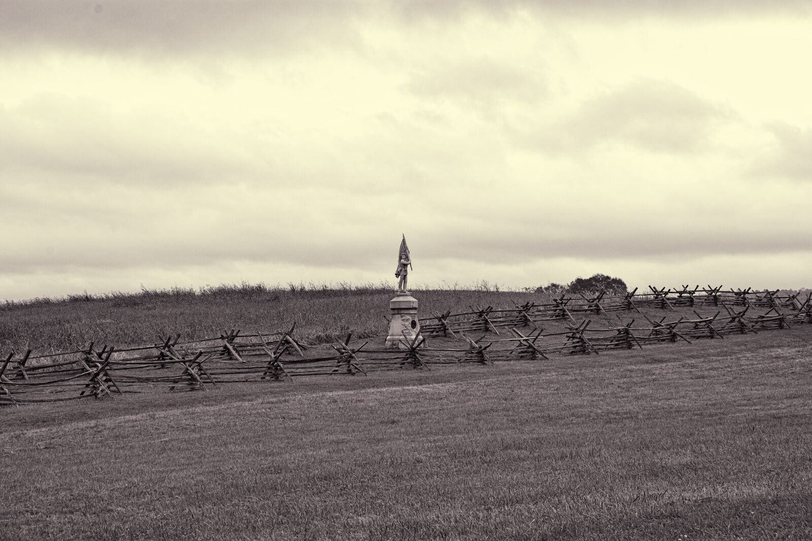 Nikon D7200 sample photo. Gettysburg, park, historic photography
