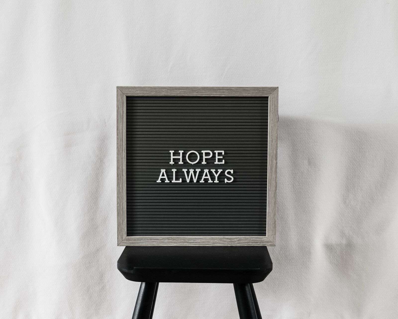 Canon EF-S 18-135mm F3.5-5.6 IS USM sample photo. Letter board, hope, sign photography