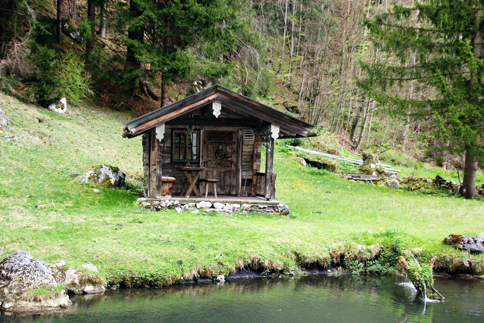 Canon EOS 60D sample photo. Alm, alpine hut, nature photography