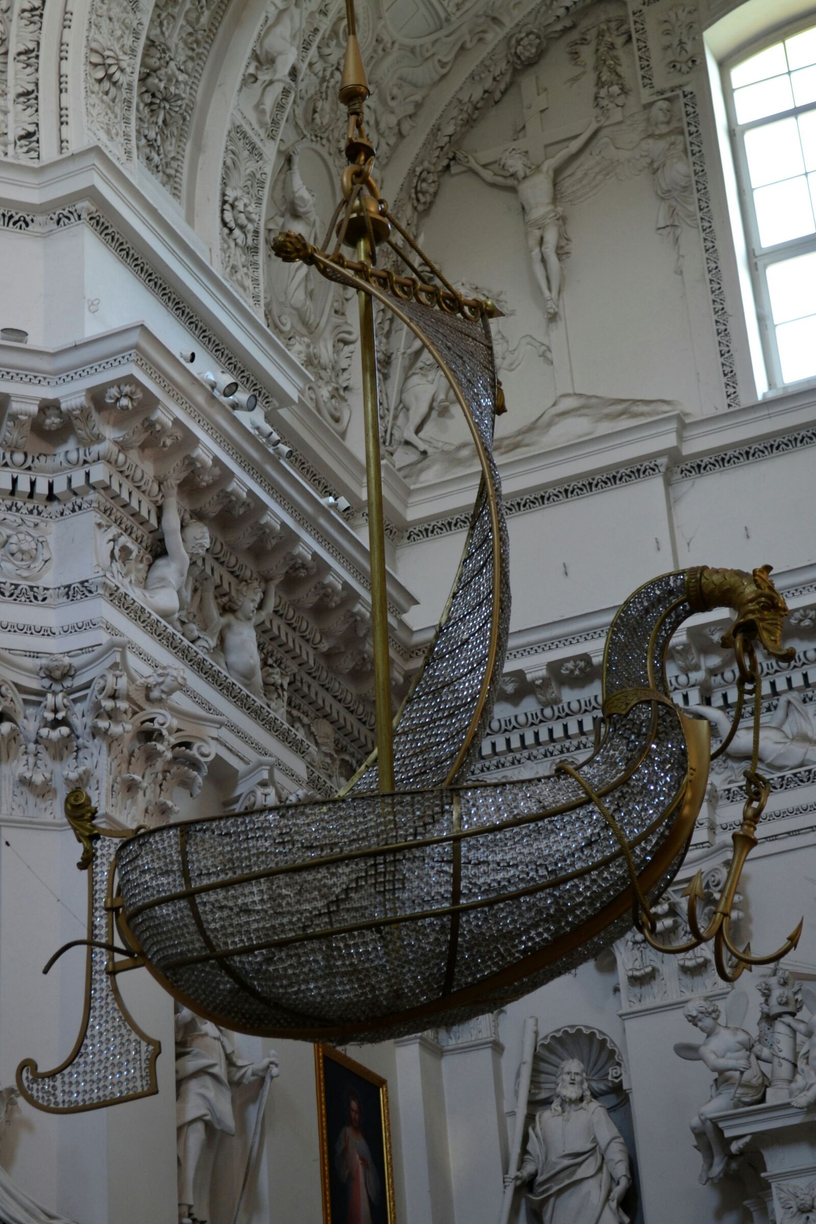 Nikon D3100 sample photo. Lithuania, temple, the ship photography