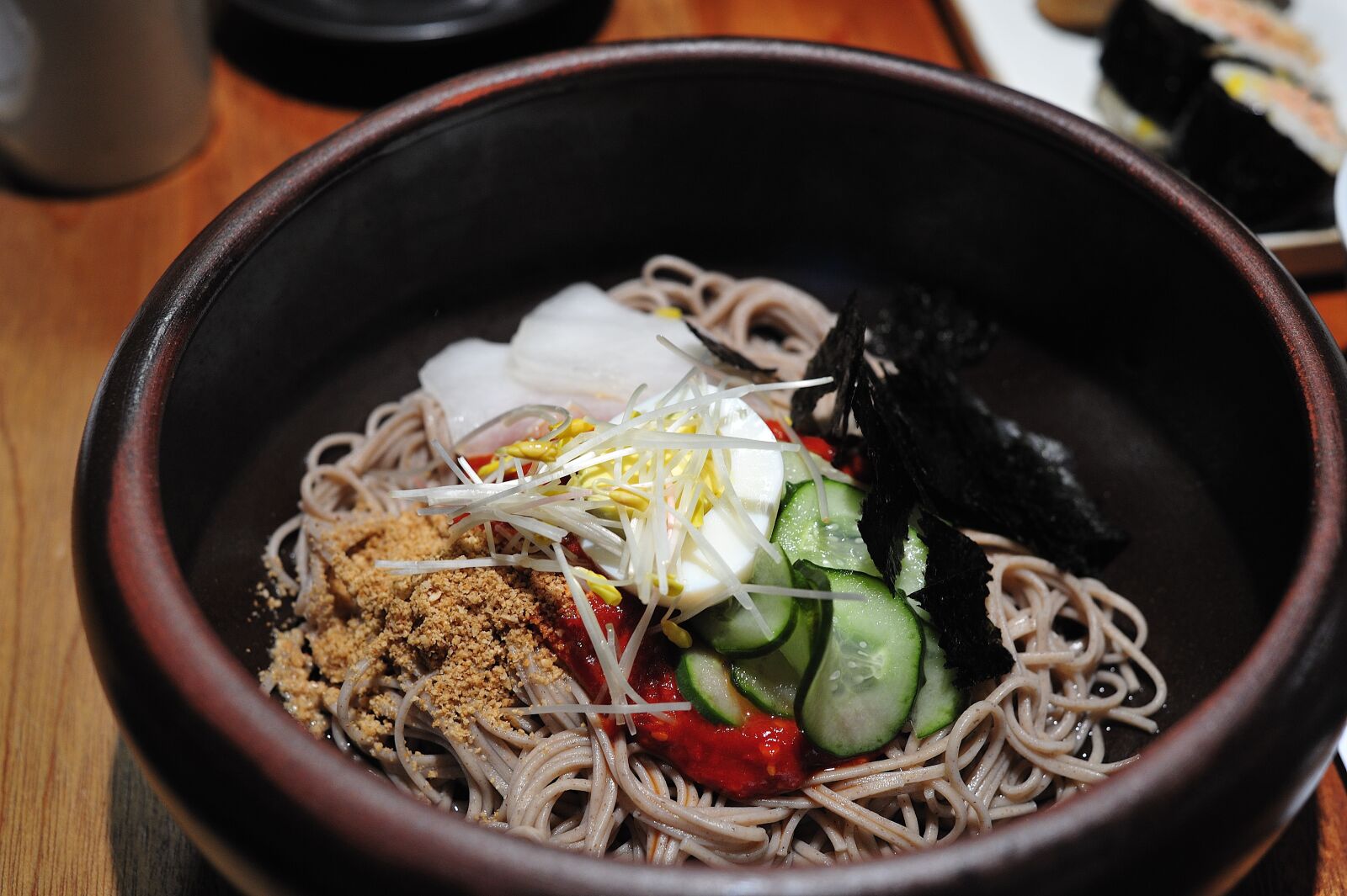 Nikon D3 sample photo. Buckwheat noodles, noodles, food photography