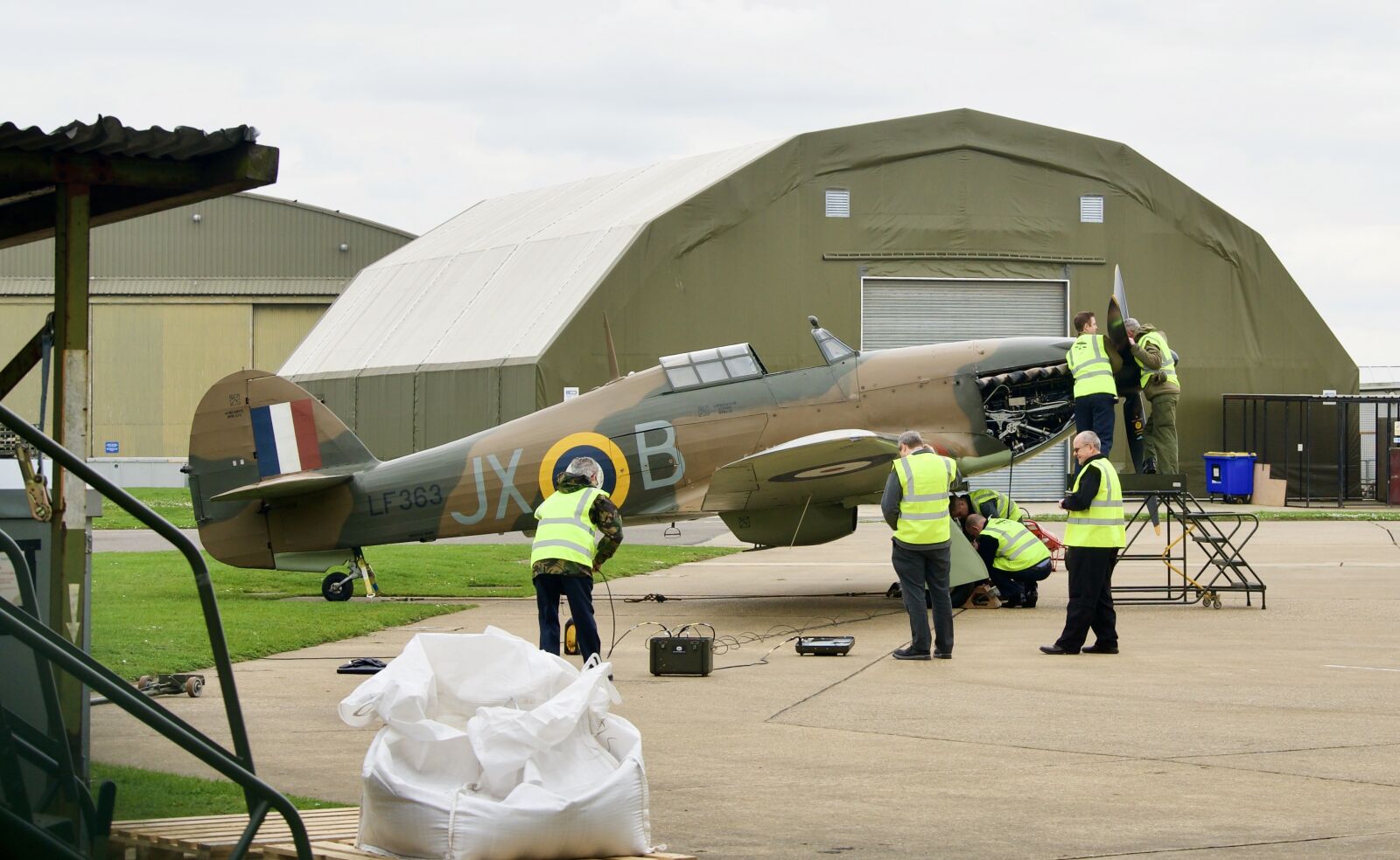 Sony a6500 sample photo. Spitfire, aircraft, war photography