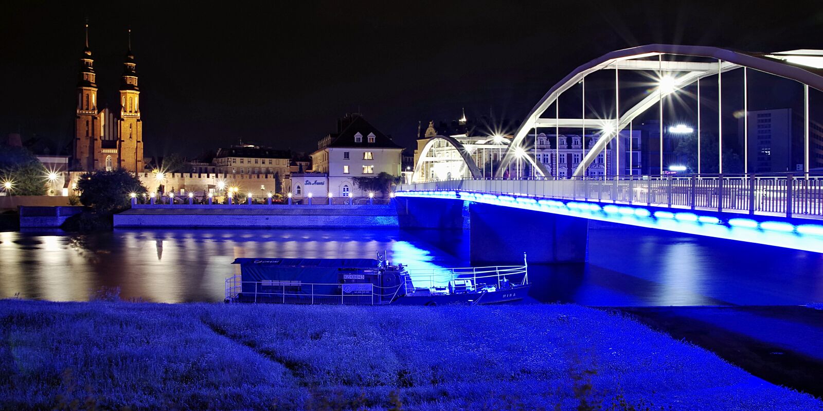 Pentax K-S2 sample photo. Opole, bridge pastowski, city photography