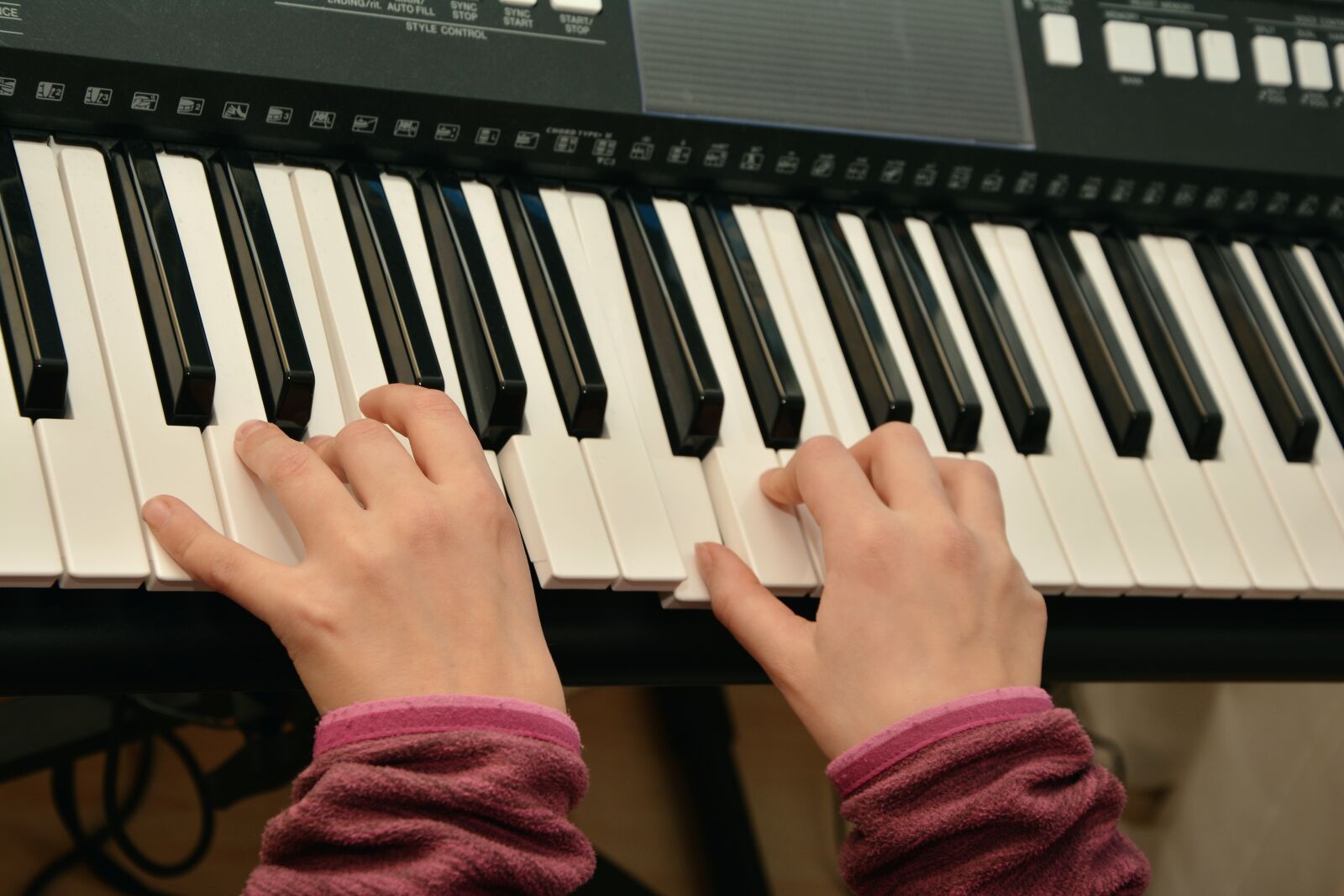 Nikon D5200 sample photo. Play piano, piano, e-piano photography