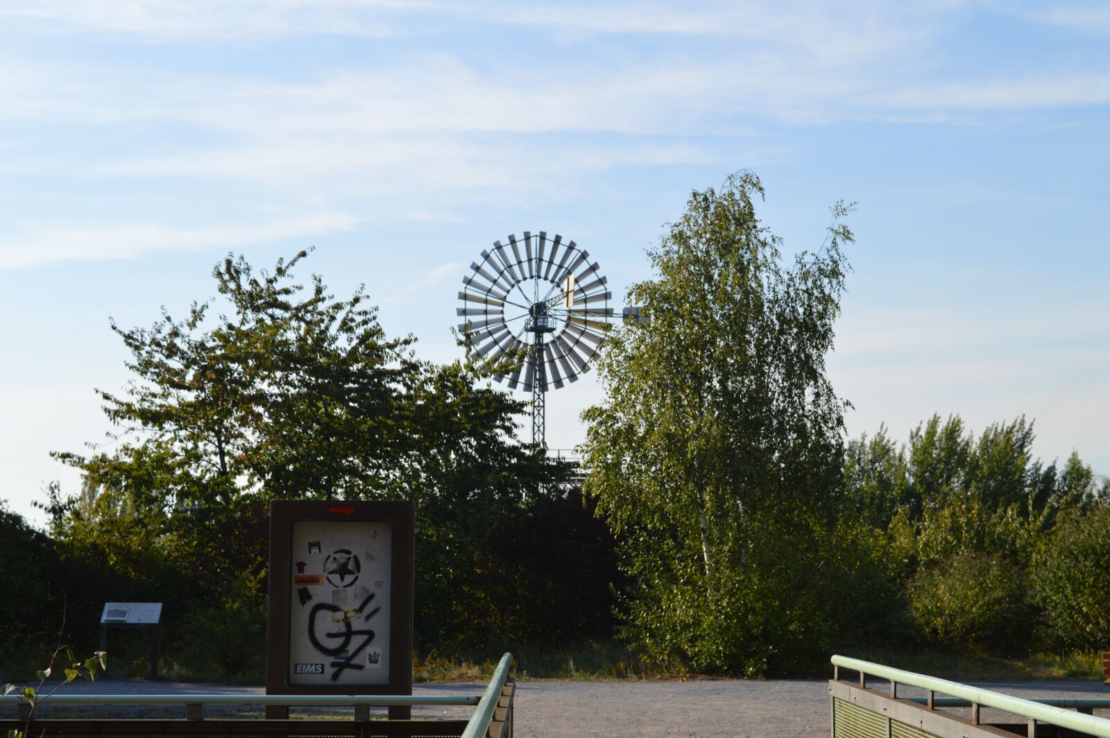 Nikon D3200 sample photo. Pinwheel, sky, wind power photography