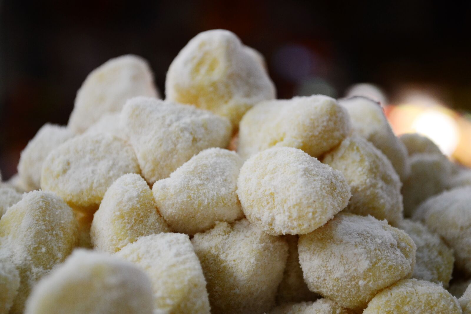 Nikon D3100 sample photo. Potato gnocchi, gnocchi, food photography