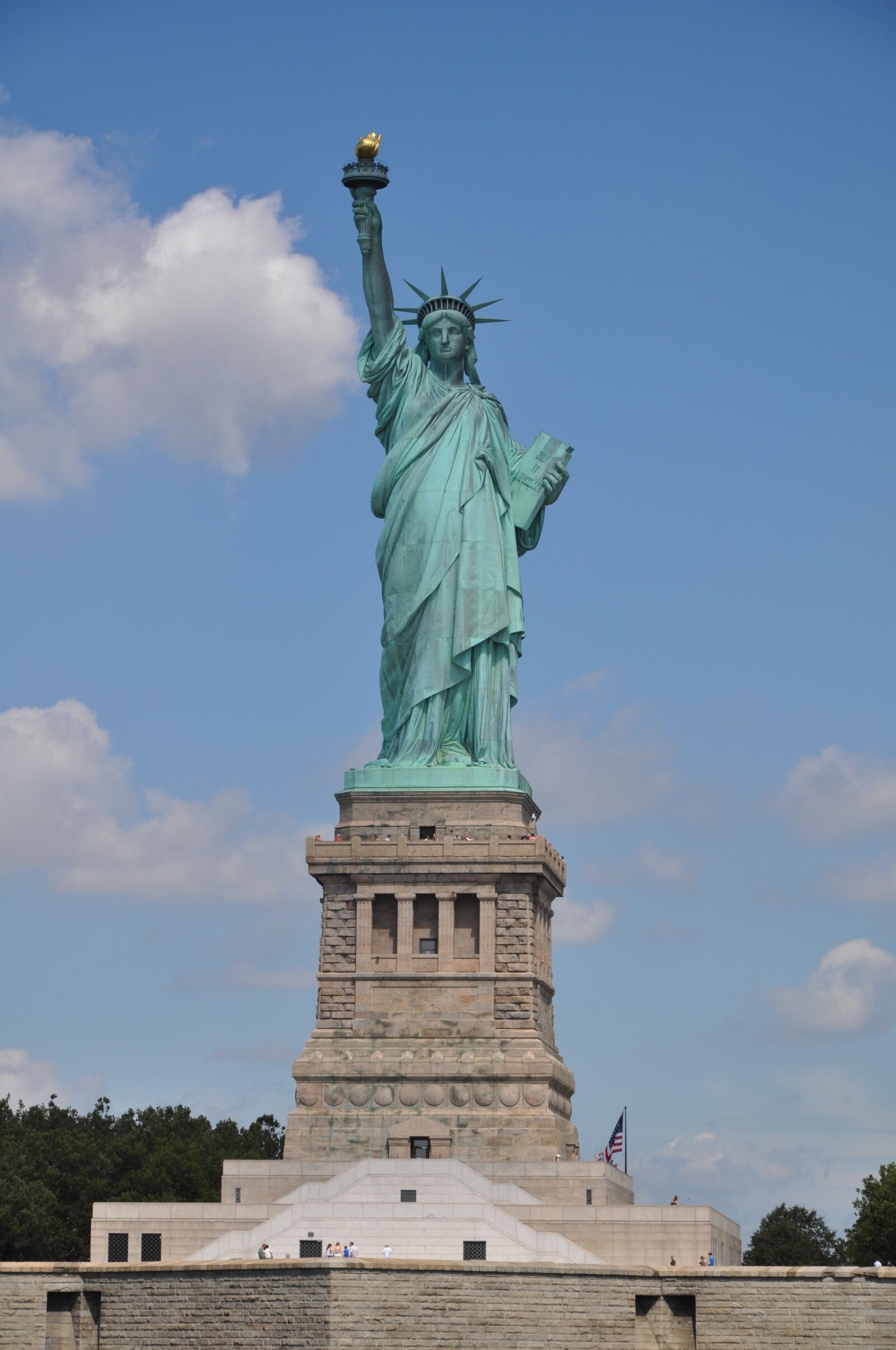 Nikon D5000 sample photo. Statue, freedom, usa photography