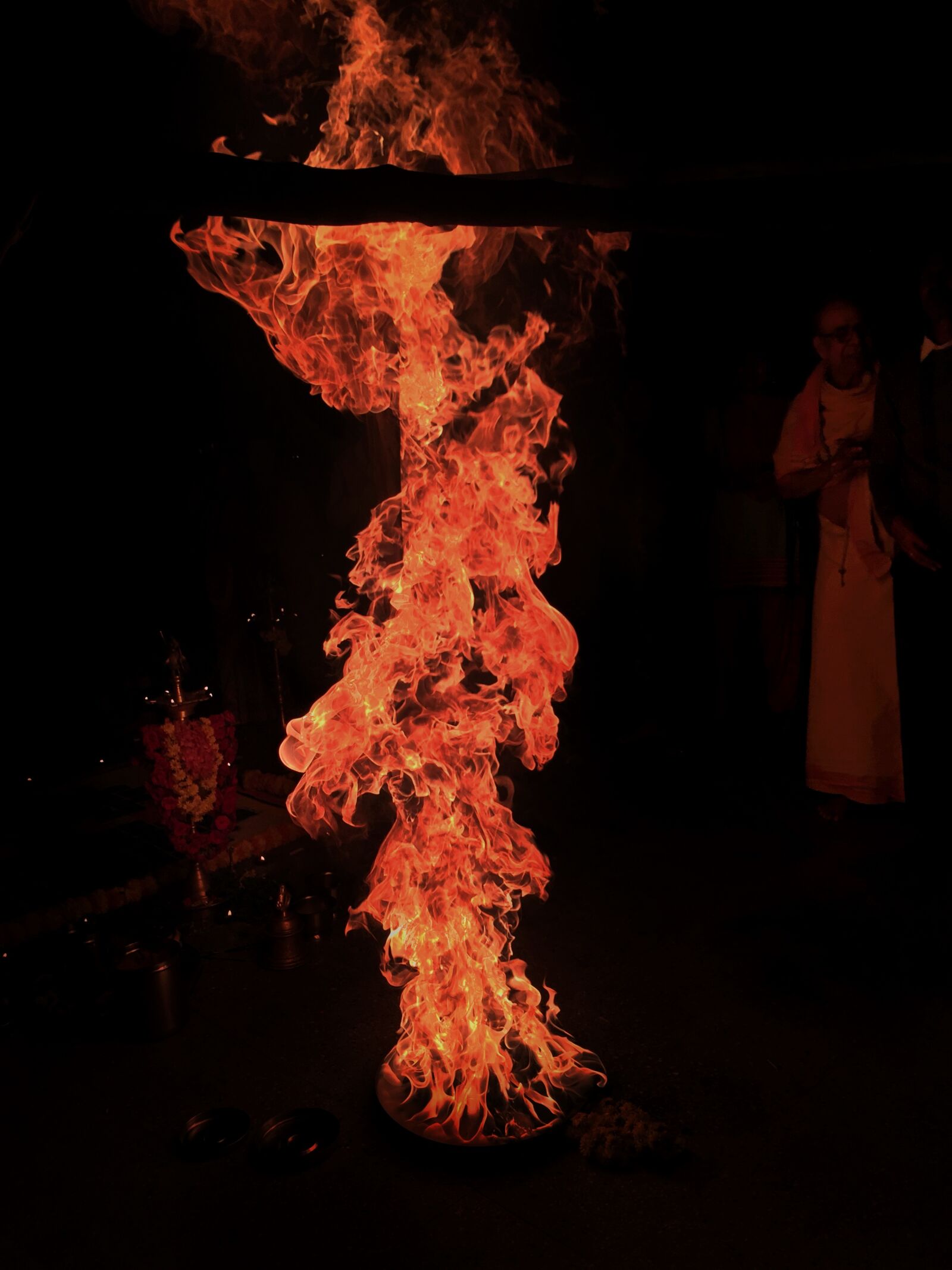 iPhone 6 back camera 4.15mm f/2.2 sample photo. Desktop, backgrounds, devotion, flame photography
