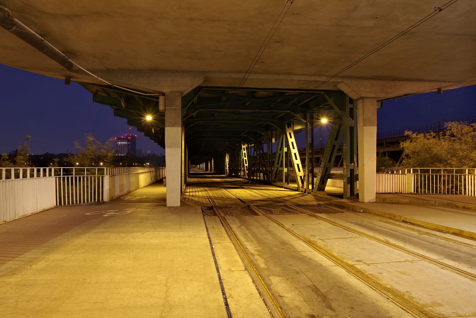 Pentax K-S2 sample photo. Tram rails, railway, the photography