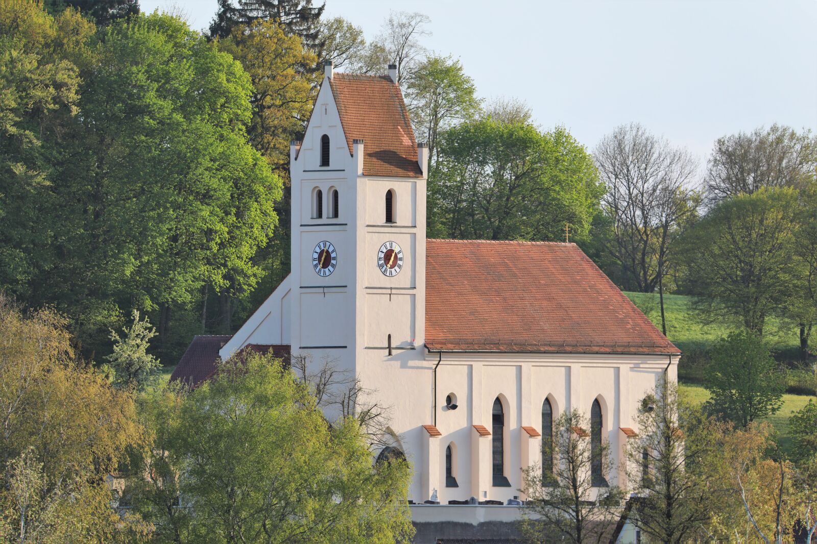 Tamron SP 150-600mm F5-6.3 Di VC USD sample photo. Church, sunset, landscape photography