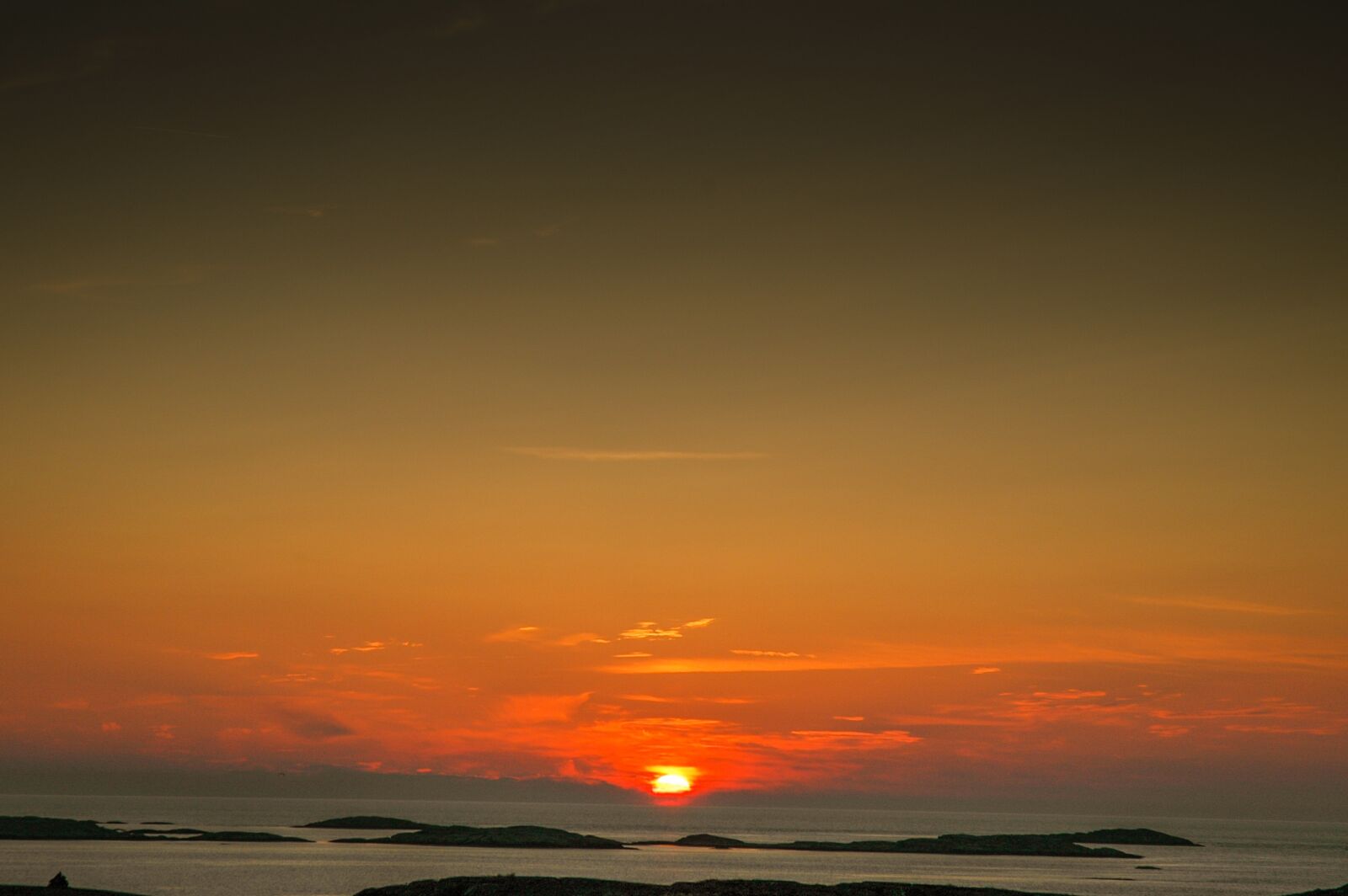 Nikon D70 sample photo. Sunset, sky, evening photography