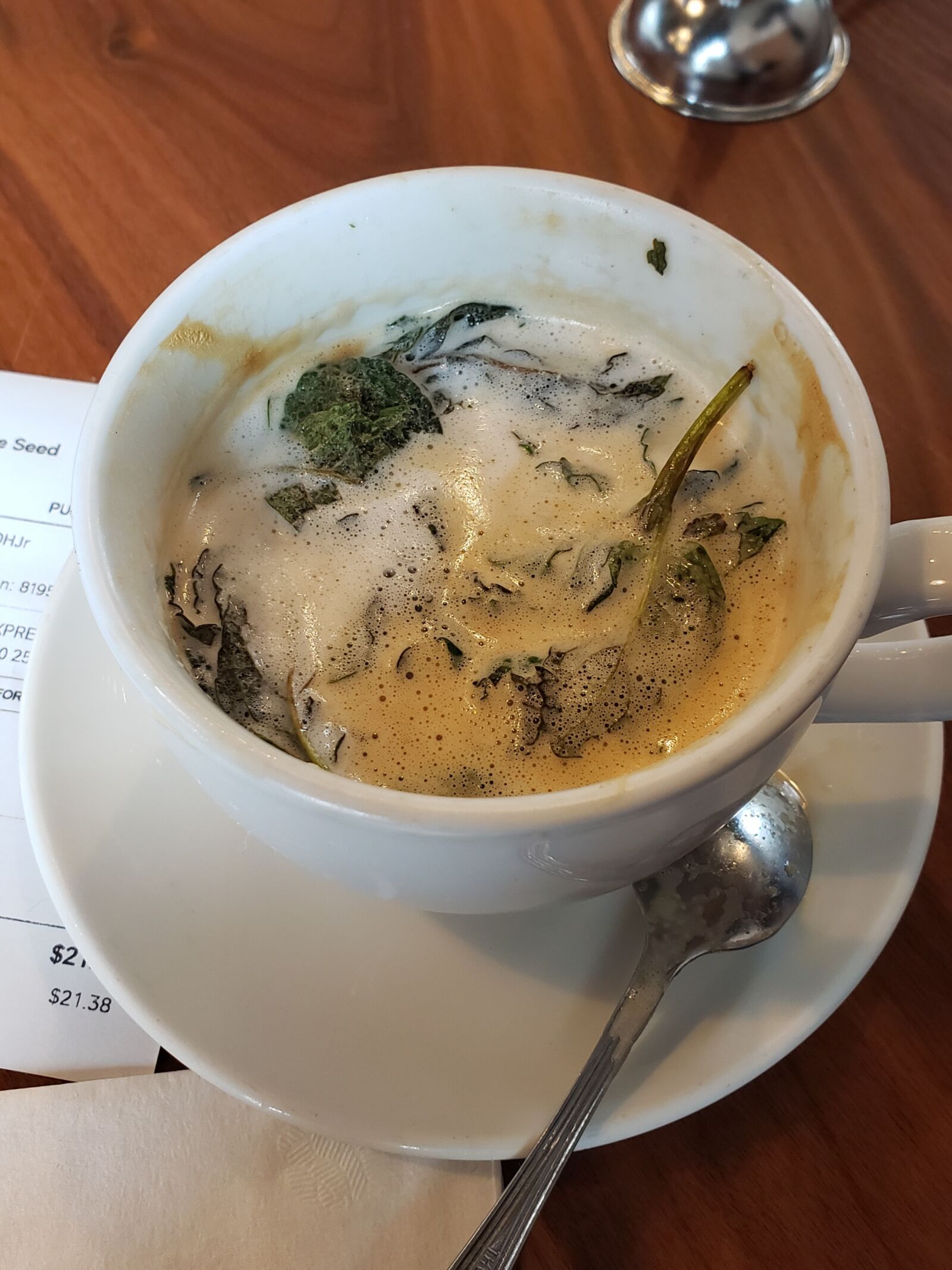 Samsung Galaxy Note9 sample photo. Mint coffee, mojito, mint photography