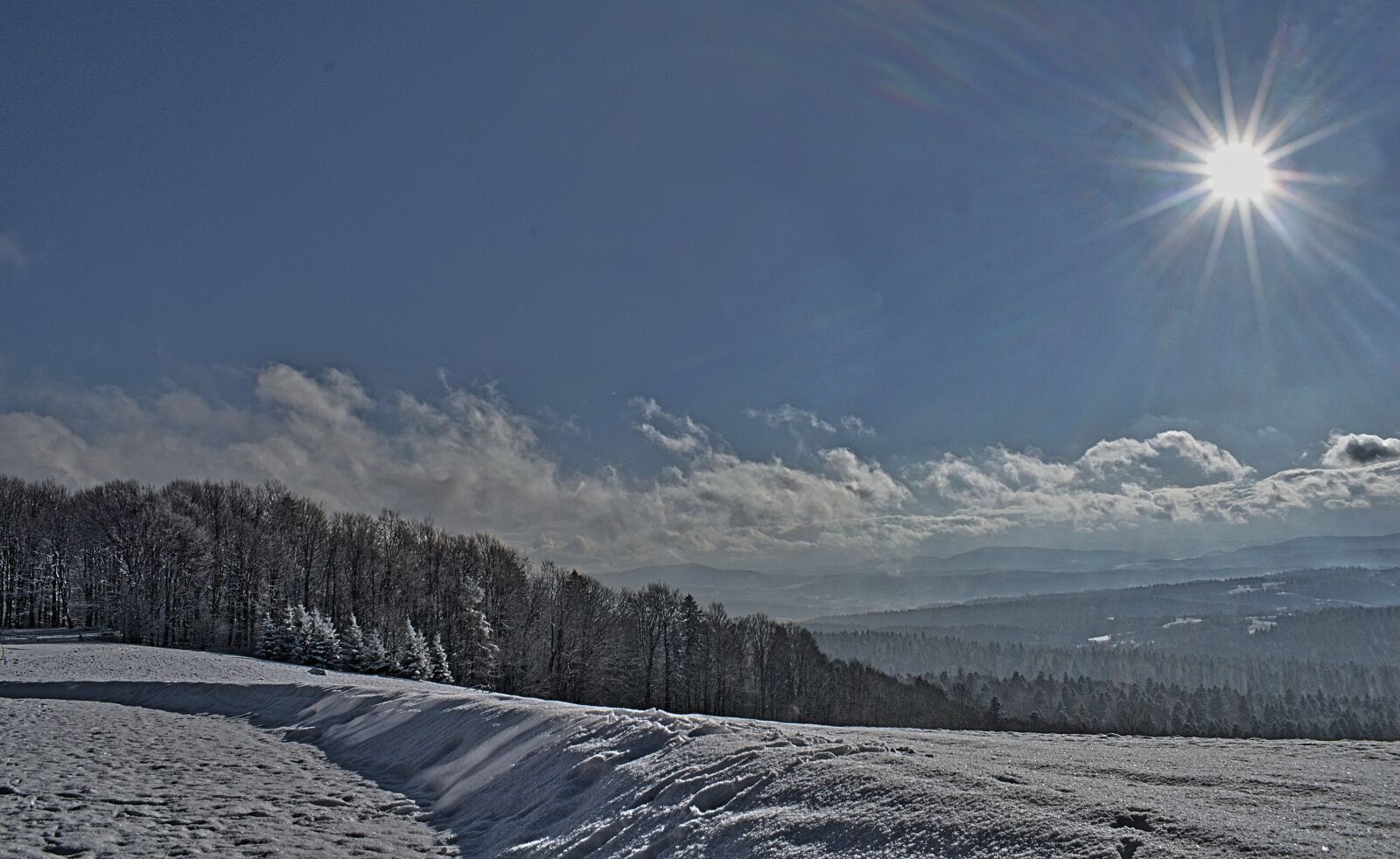 Nikon D3300 sample photo. Landscape, mountains, the sun photography