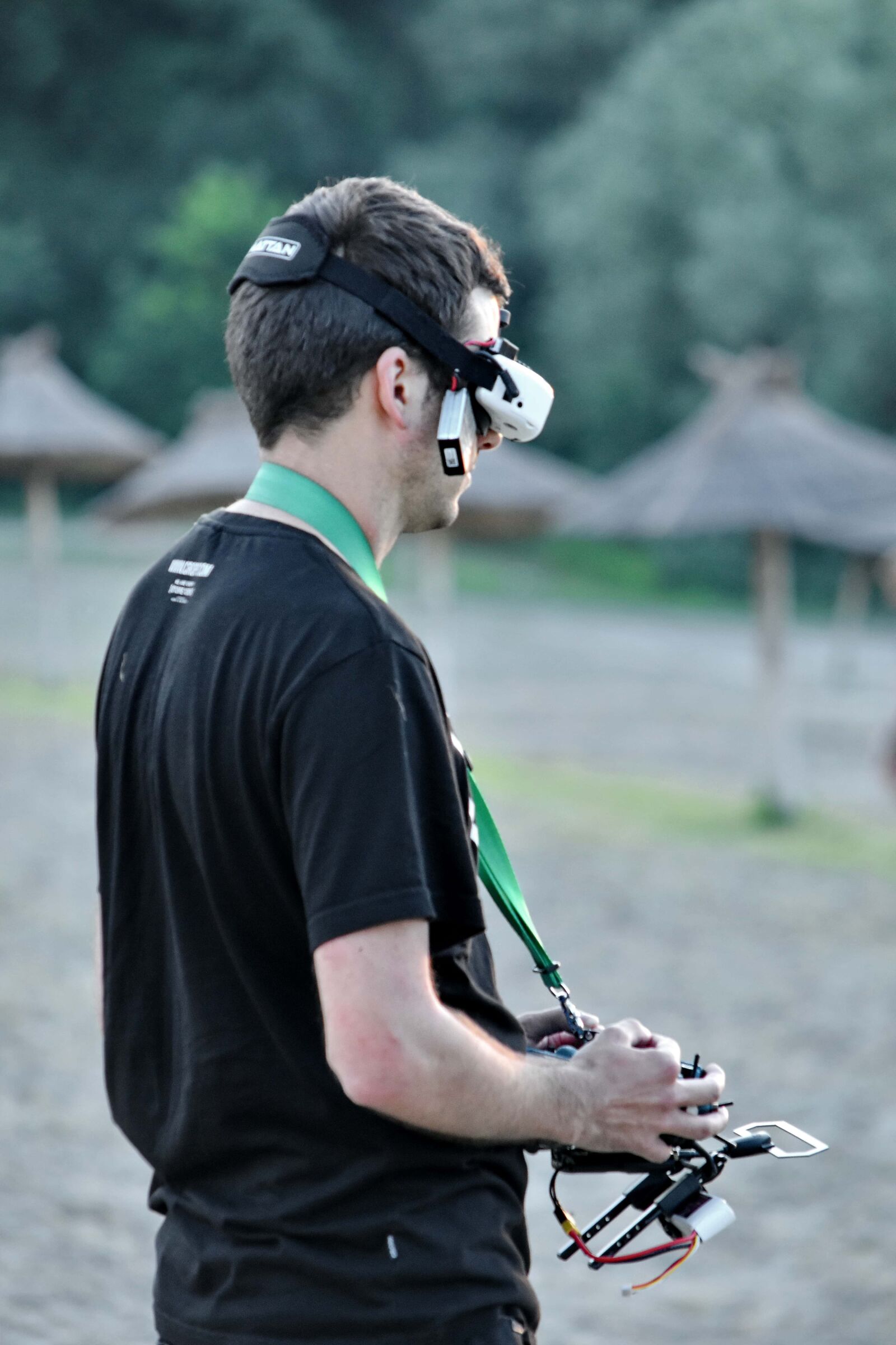 Nikon D5500 sample photo. Dron, wireless, man, radio photography