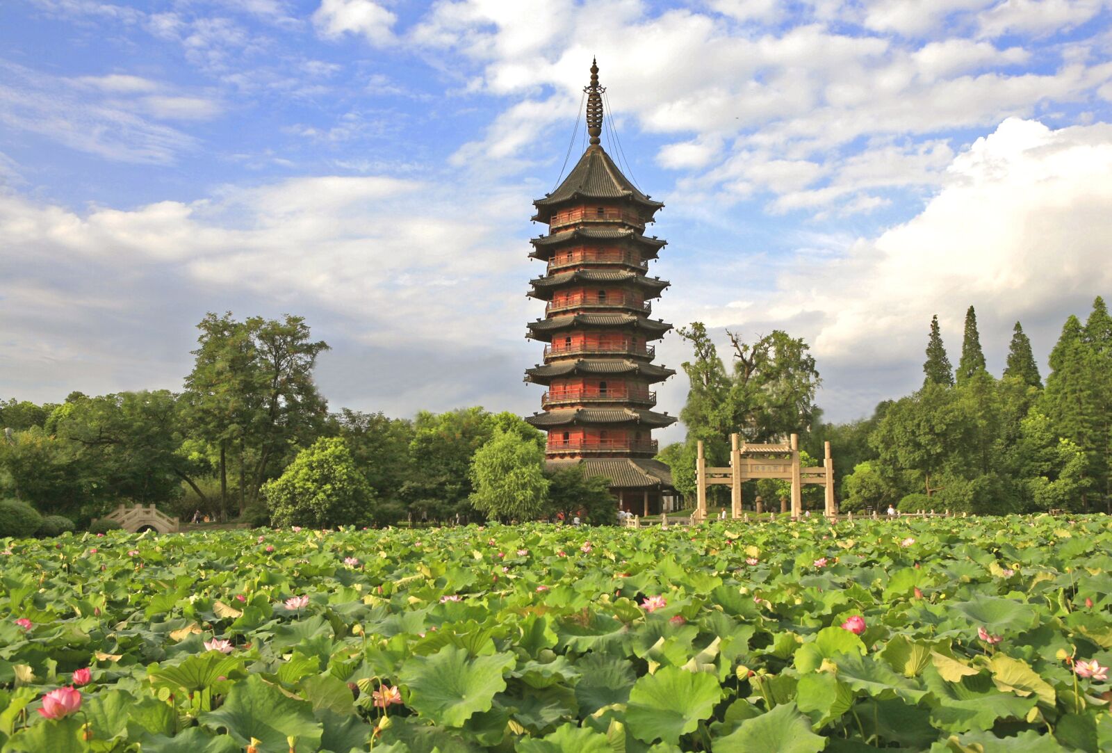Canon EOS 5D sample photo. Chinese, tower, town photography