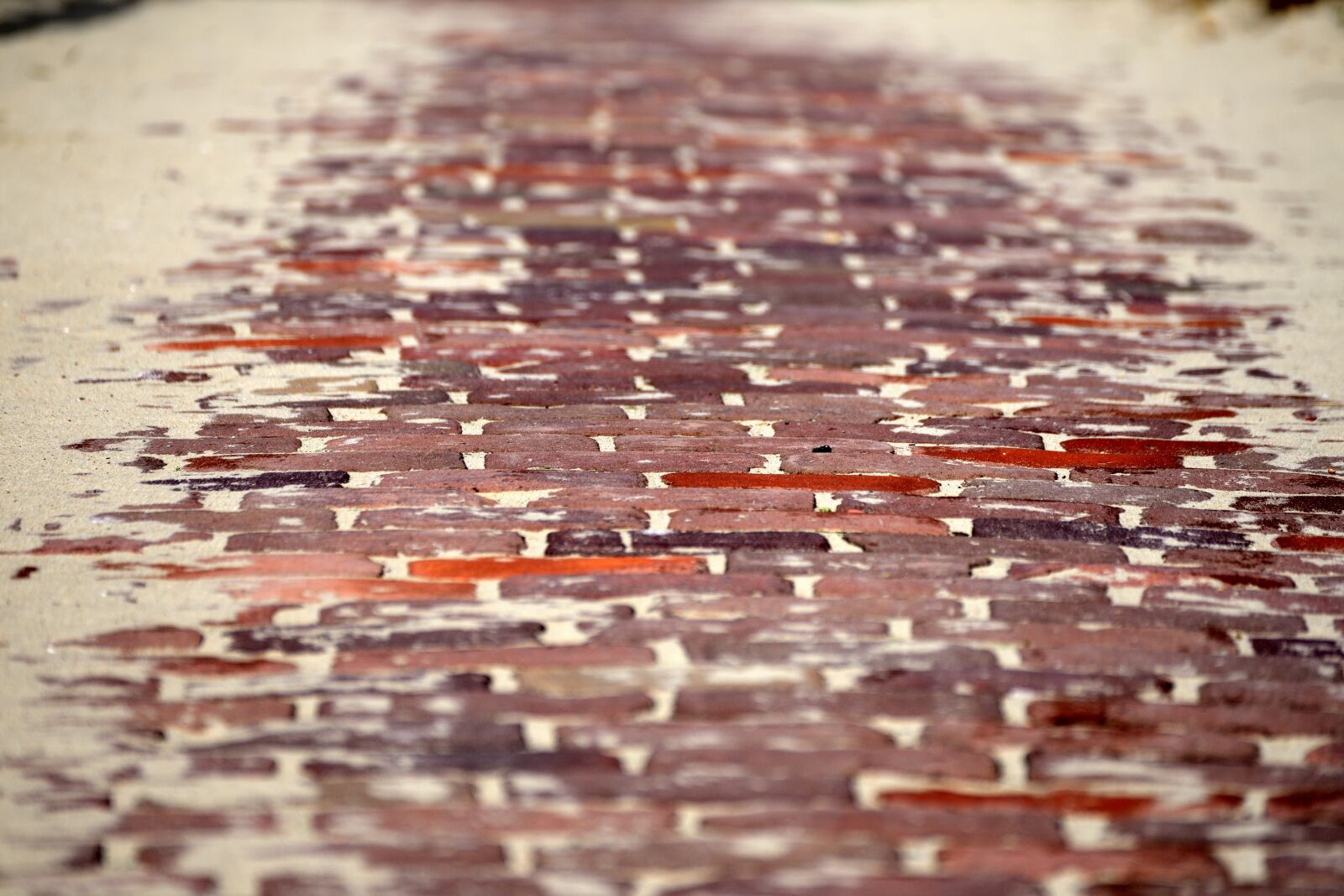 Nikon D610 sample photo. Paving stones, away, structure photography