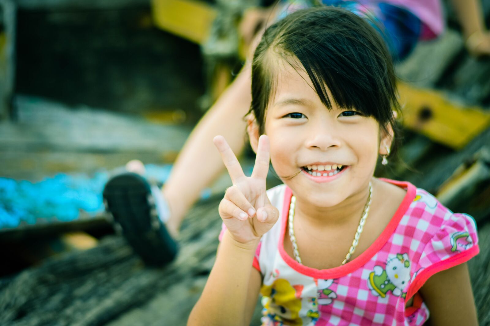 Nikon D3200 sample photo. Kids, children, beach photography