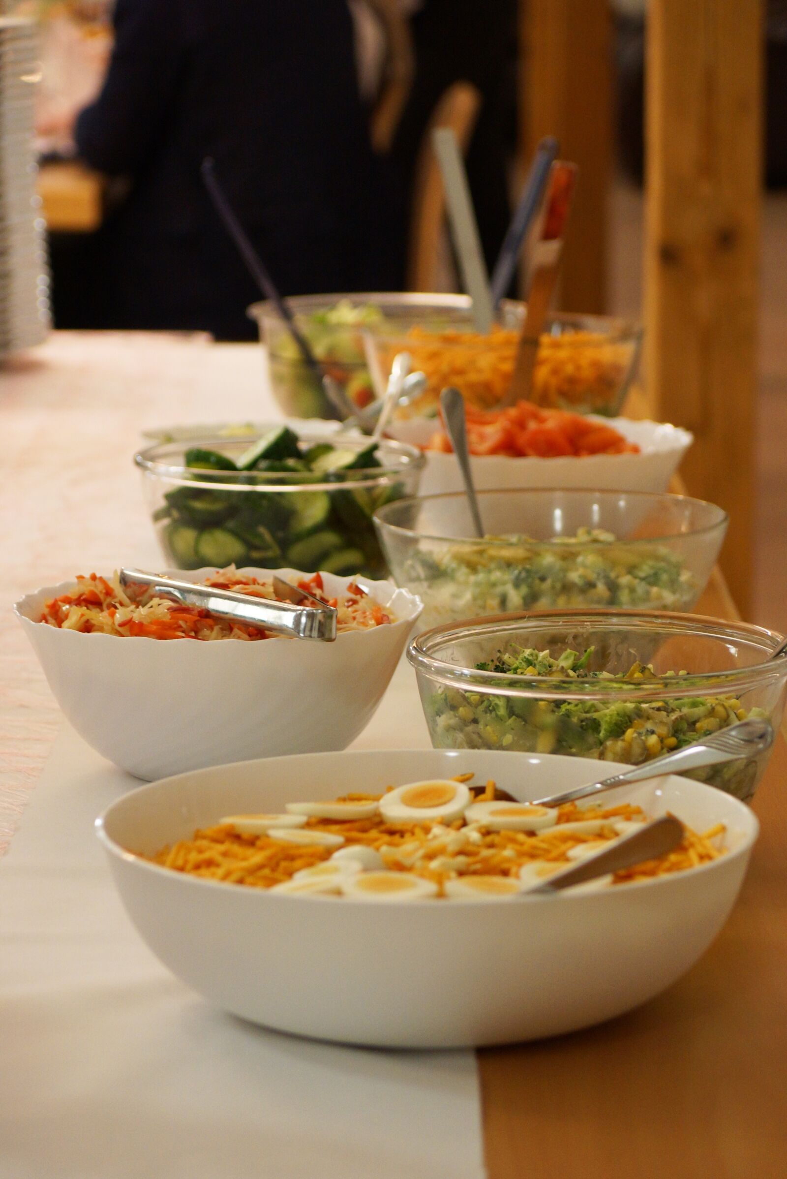 Sony SLT-A77 sample photo. Salad, eat, egg photography