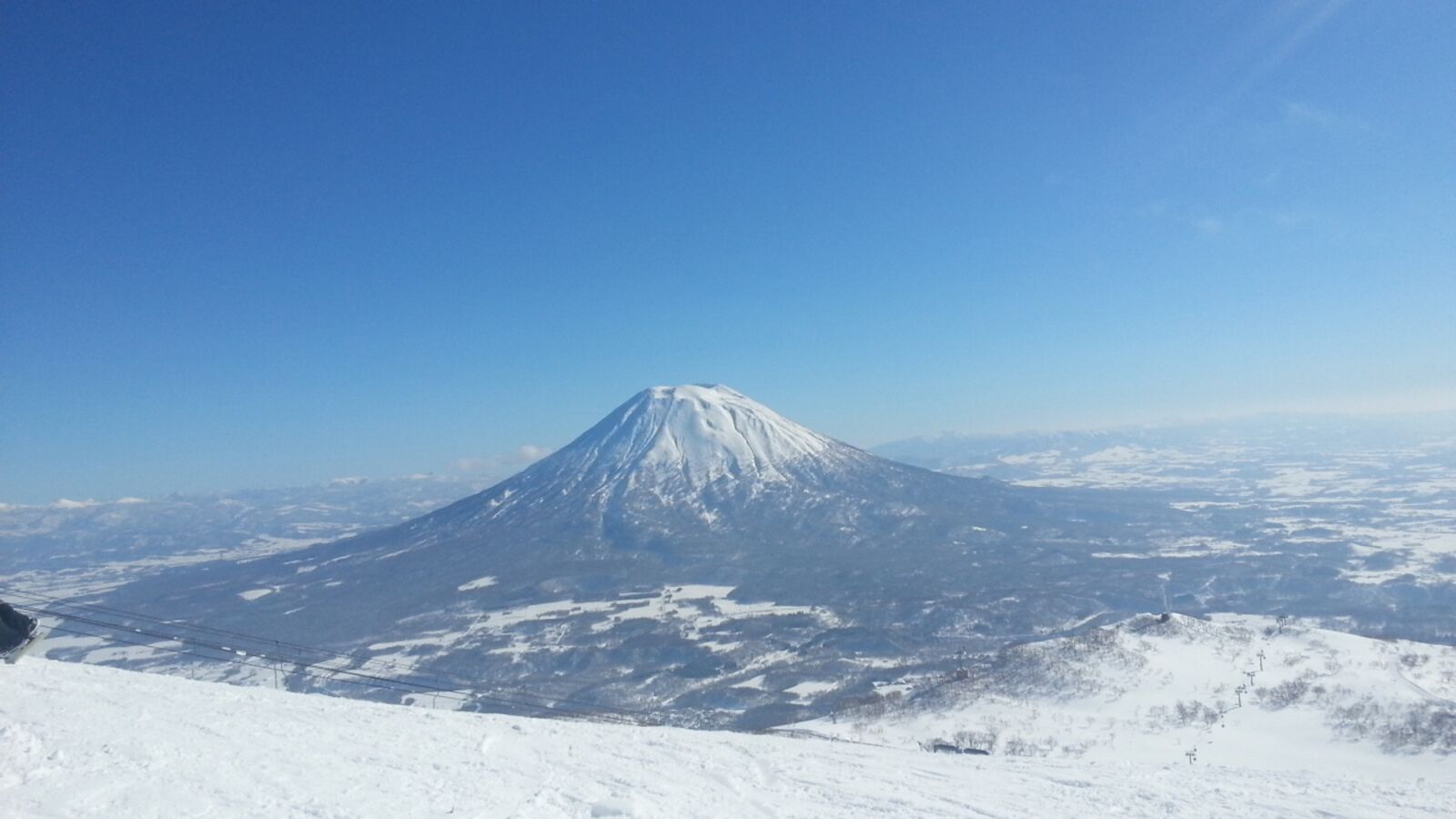 Samsung Galaxy Note2 sample photo. Mount yotei, japan mountain photography