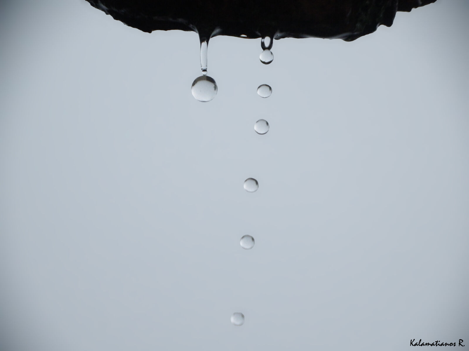 Fujifilm FinePix S1 sample photo. Drop, drops, rain, drops photography