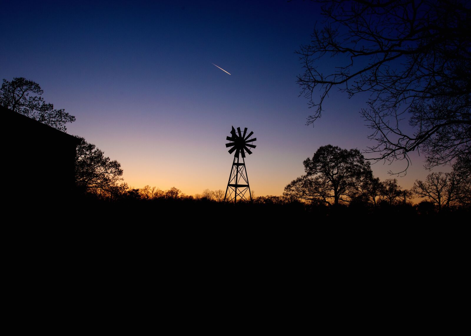 Nikon D810 sample photo. Windmill, night sky, landscape photography
