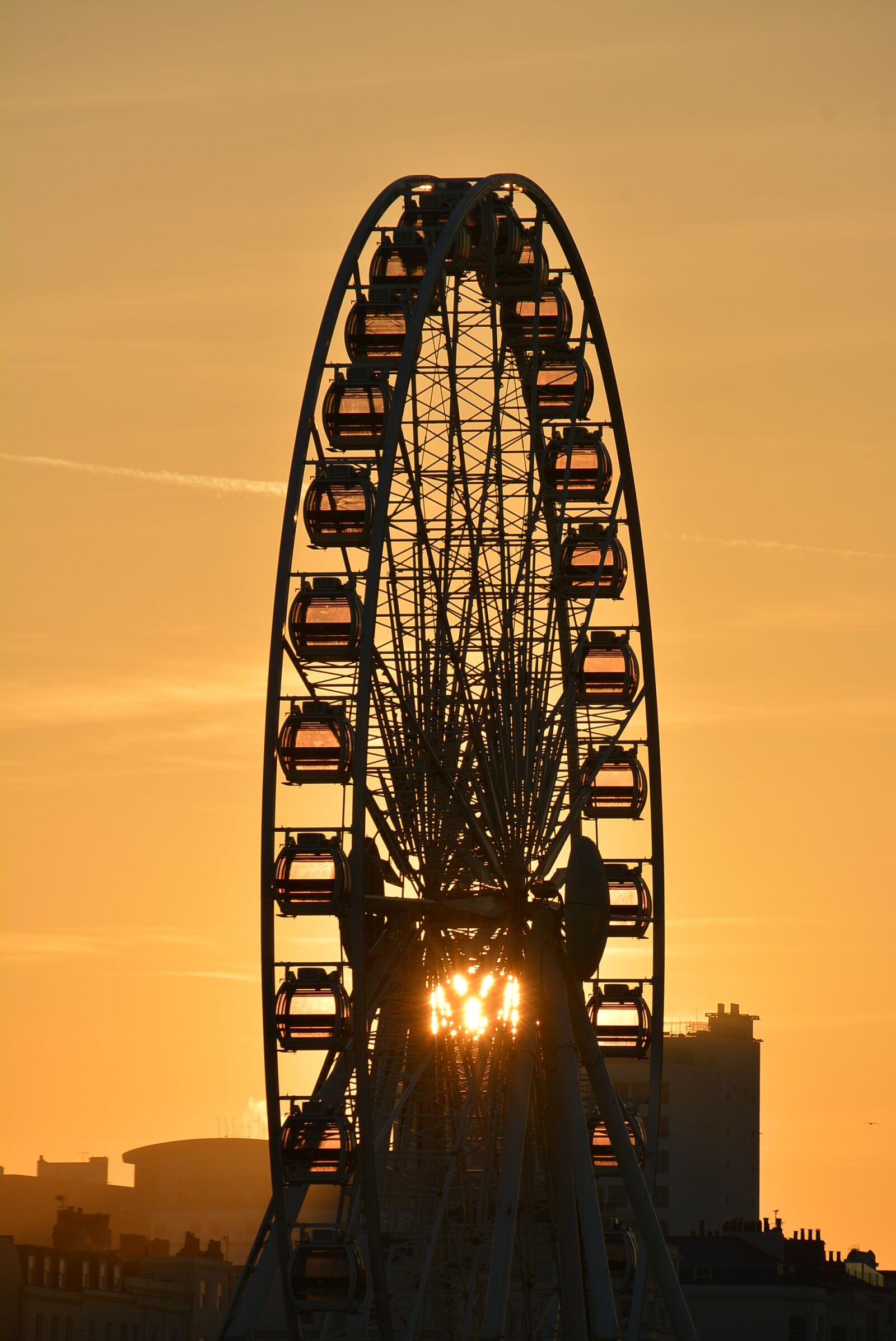 Nikon D7100 sample photo. Brighton, wheel, england photography
