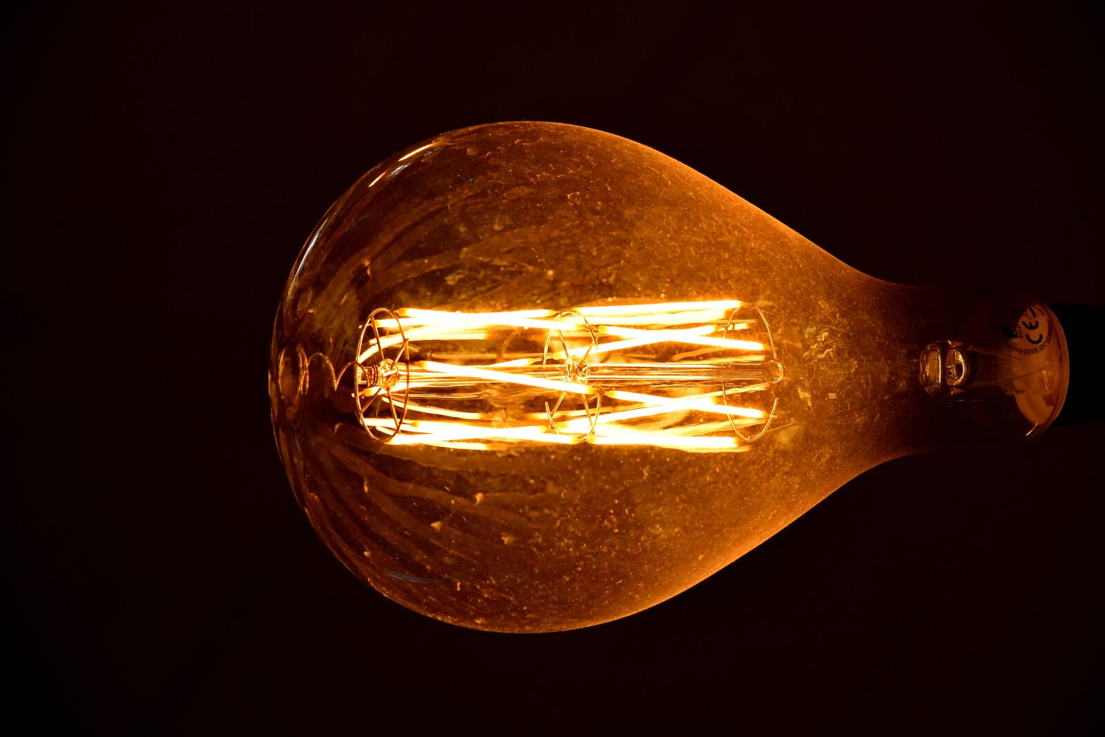 Nikon D5500 sample photo. Darkness, illumination, light bulb photography