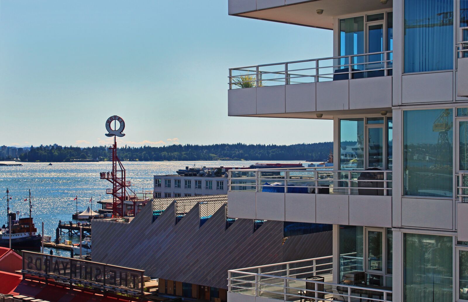 Canon EOS 1300D (EOS Rebel T6 / EOS Kiss X80) sample photo. Harbor, vancouver, building photography