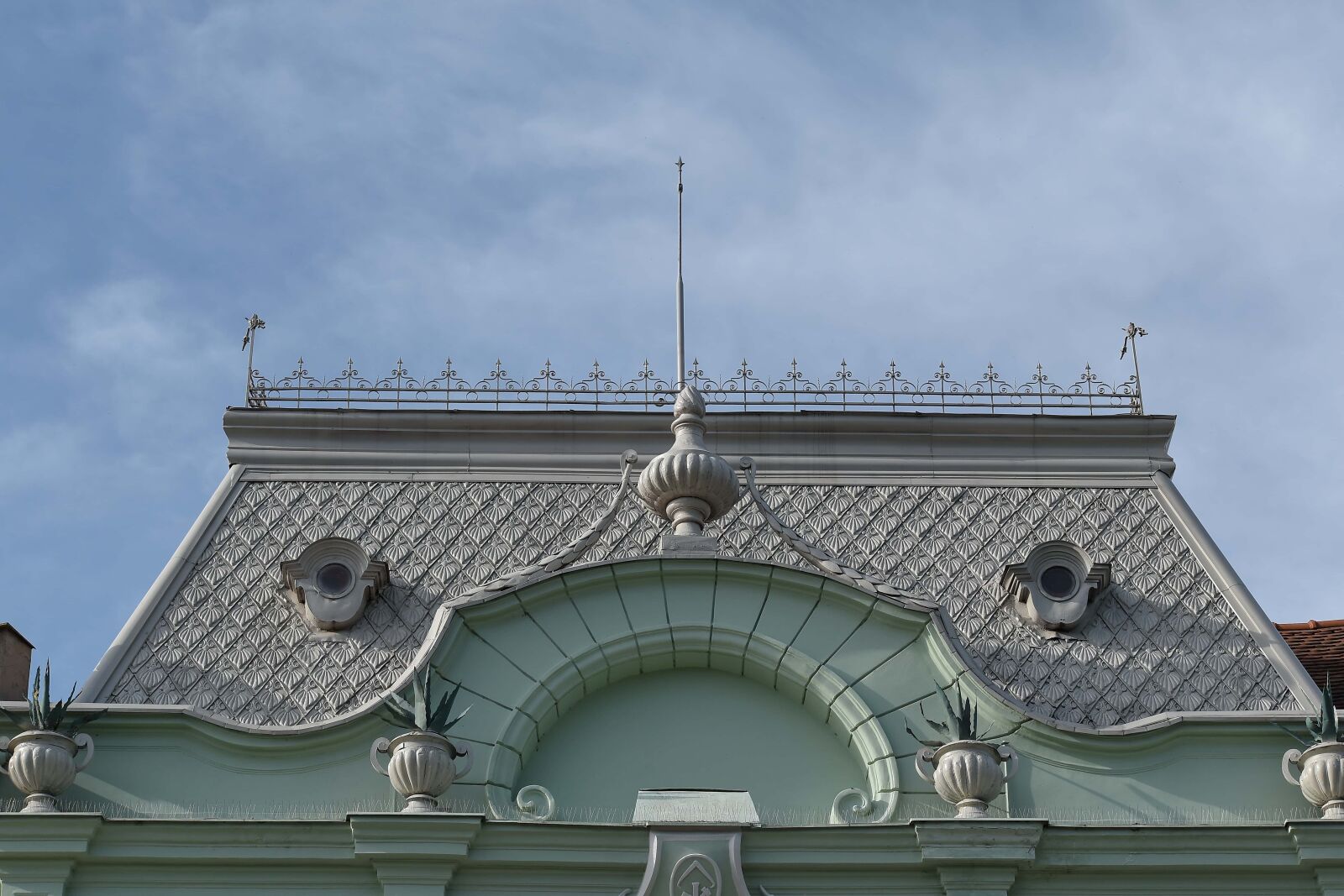 Nikon D5500 sample photo. Baroque, museum, roof, facade photography