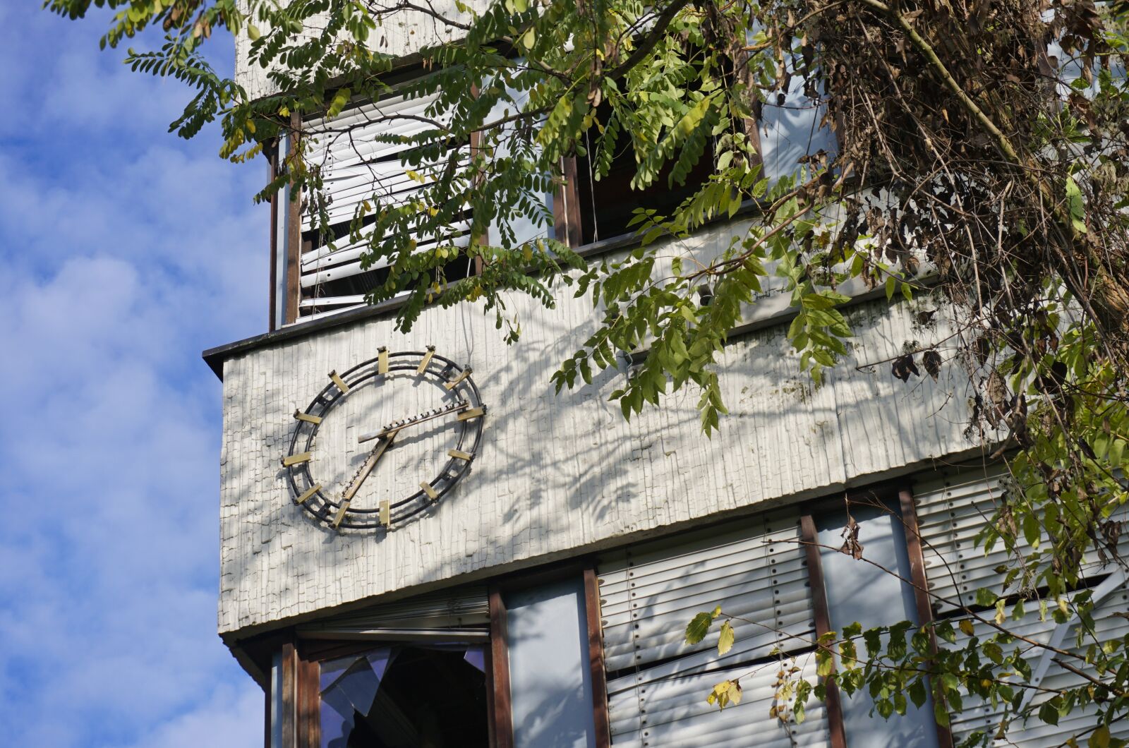 Sony a6500 sample photo. Old factory, ruin, factory photography