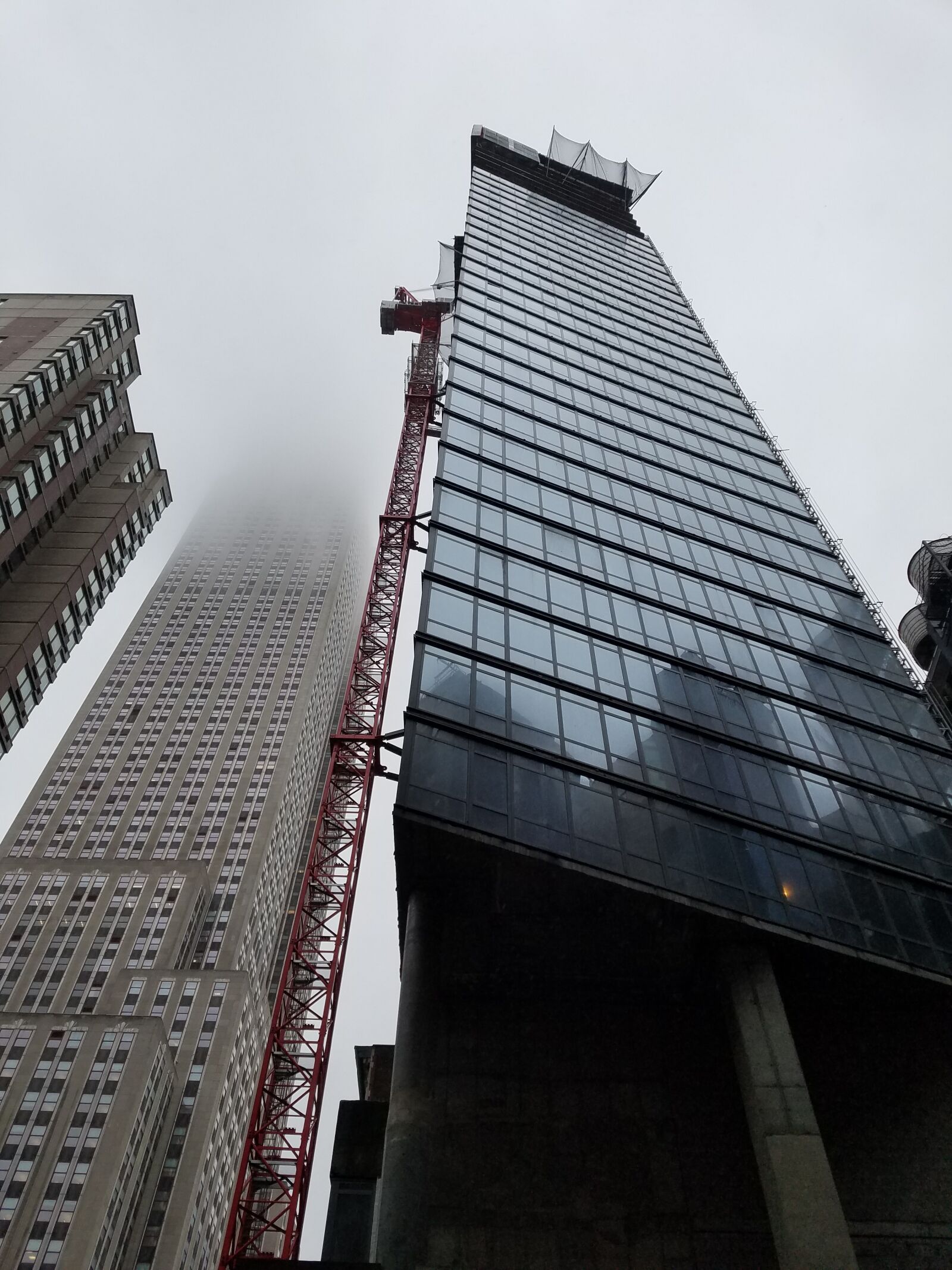 Samsung Galaxy S7 Edge sample photo. Construction, nbc, manhattan photography