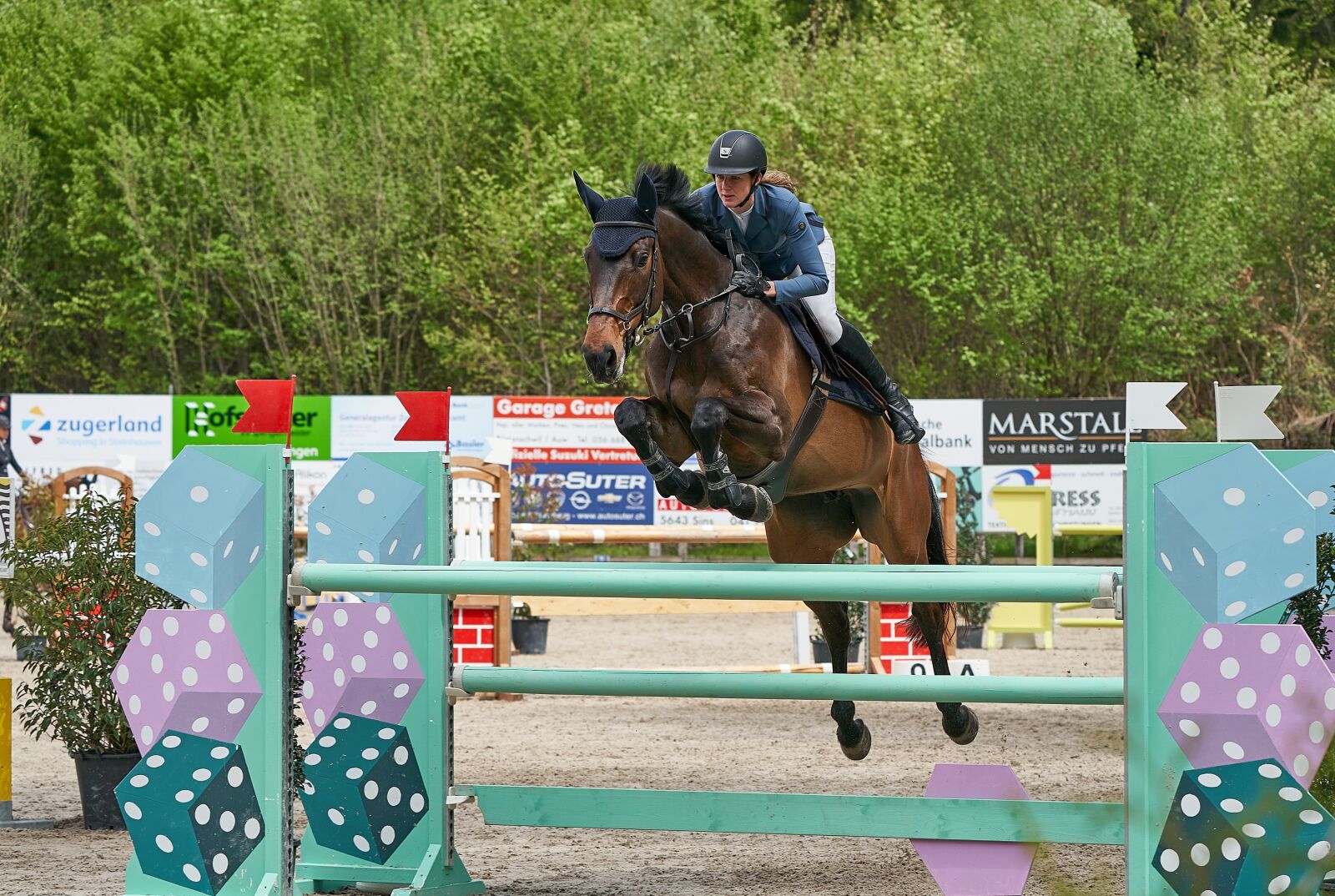 Sony FE 100-400mm F4.5-5.6 GM OSS sample photo. Horse jumping, competition, obstacle photography