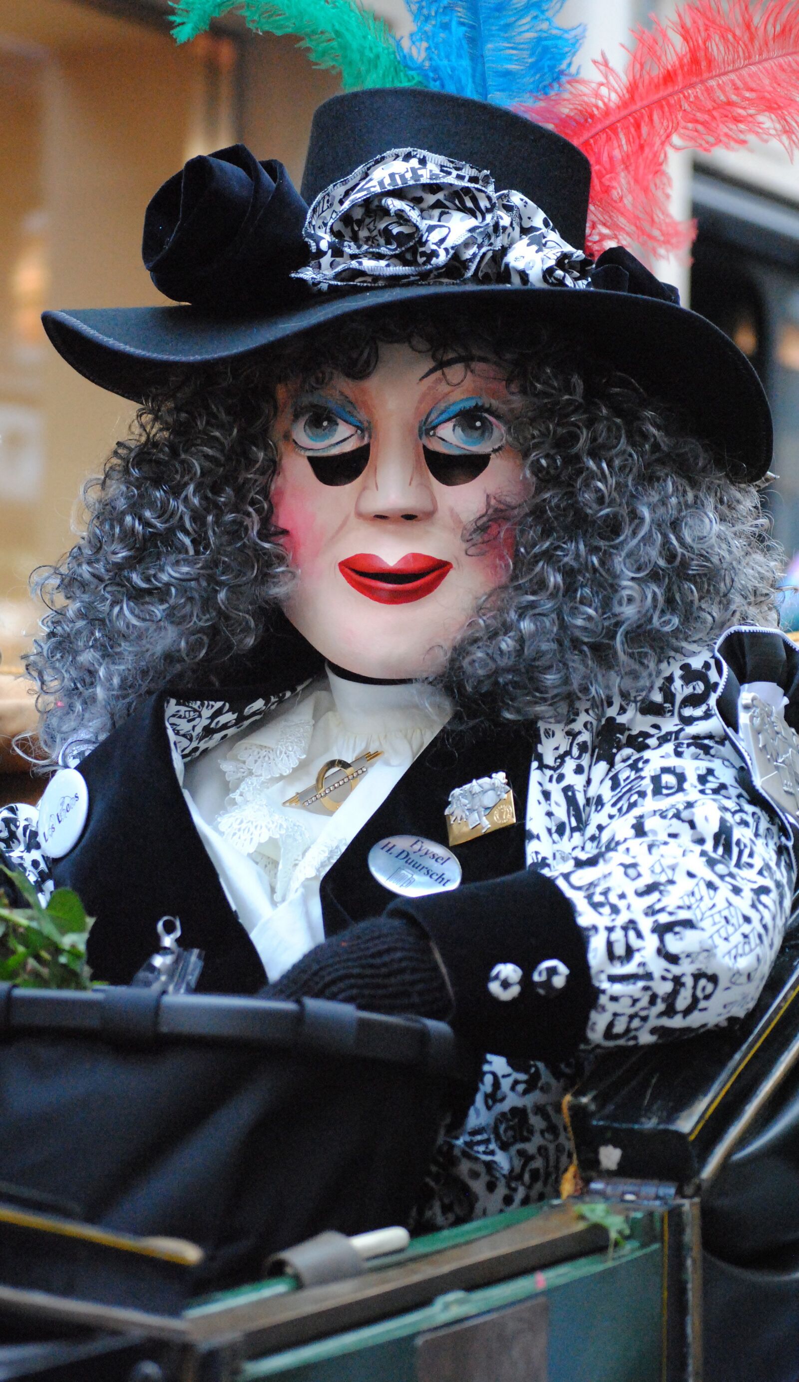 Nikon D3000 sample photo. Basler fasnacht, old aunt photography