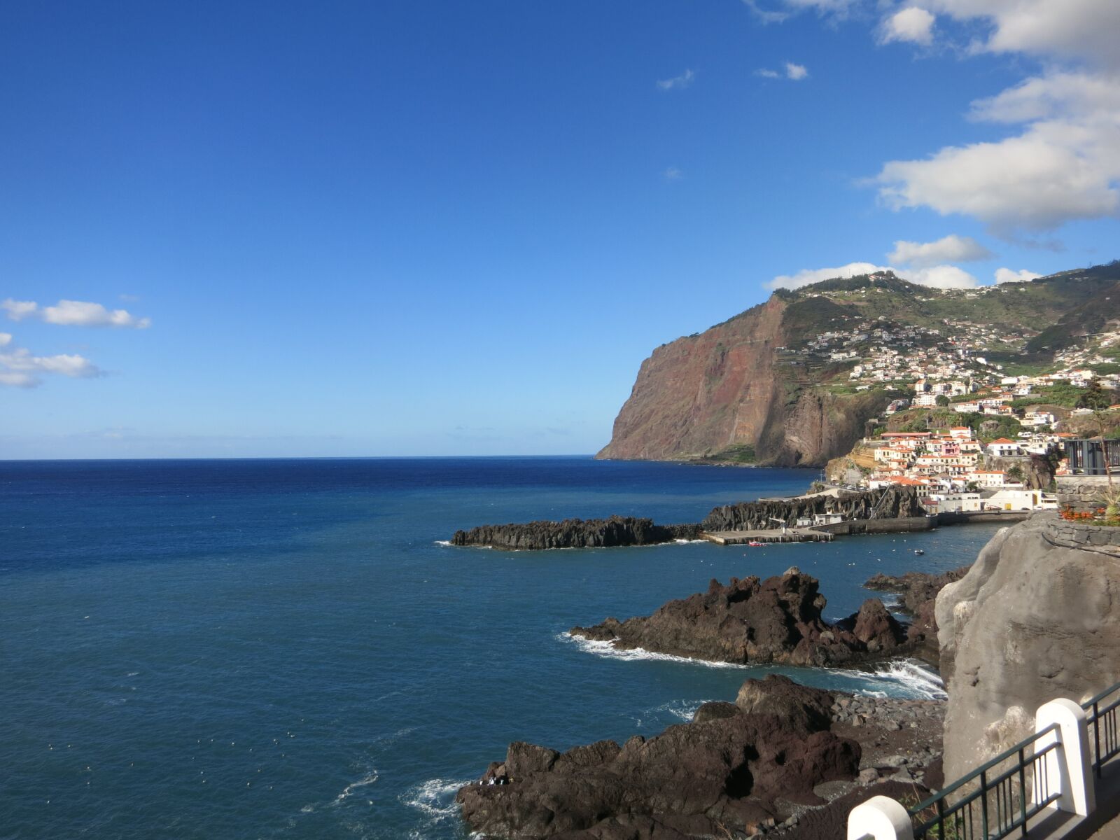 Canon PowerShot S110 sample photo. Madeira, cliff, sea photography