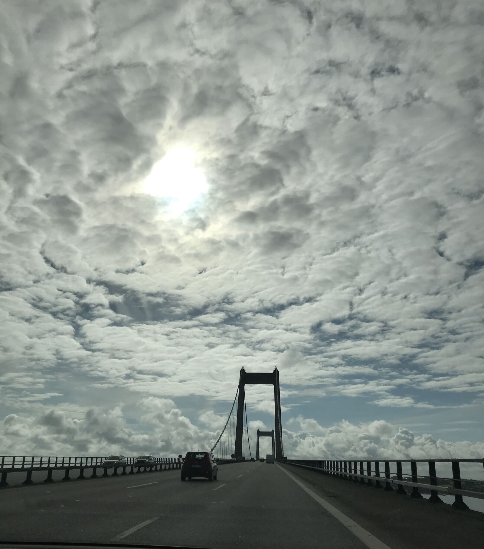iPhone 7 back camera 3.99mm f/1.8 sample photo. Bridge, suspension bridge, light photography