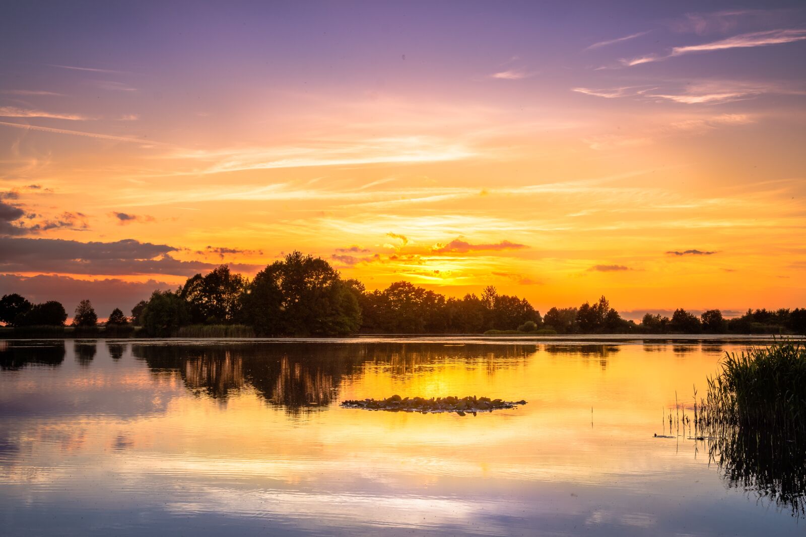 Nikon D7200 sample photo. Sunset, lake, sky photography