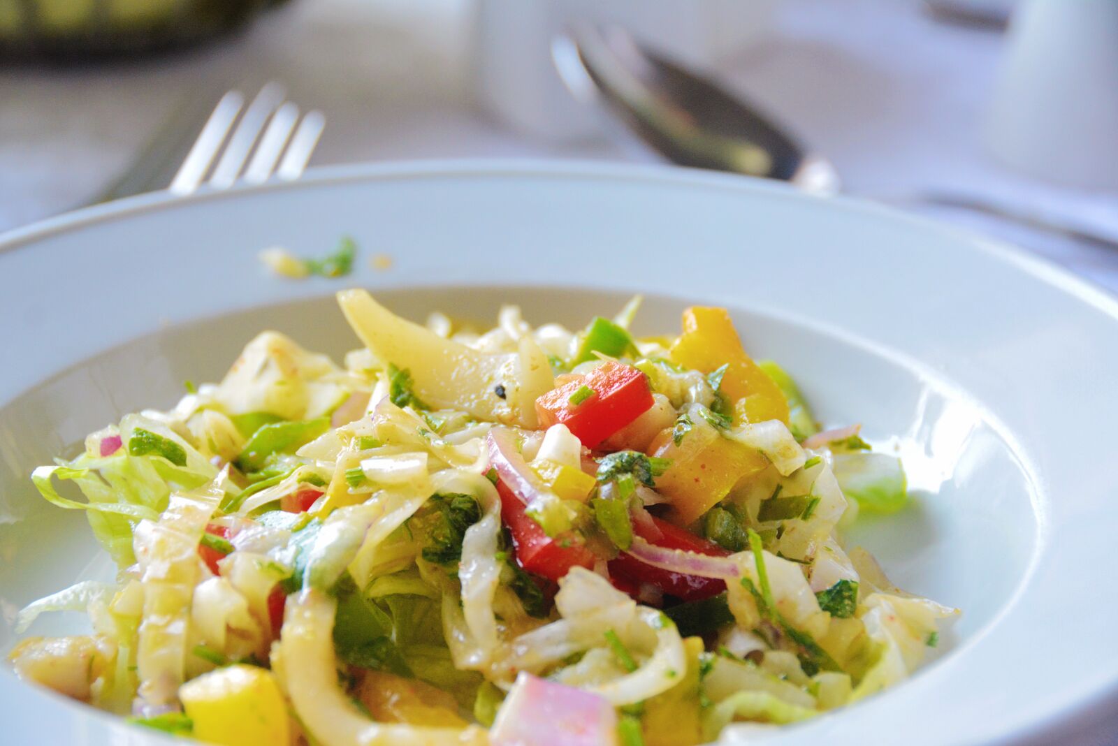 Nikon D7100 sample photo. Salad, vegetable, food photography