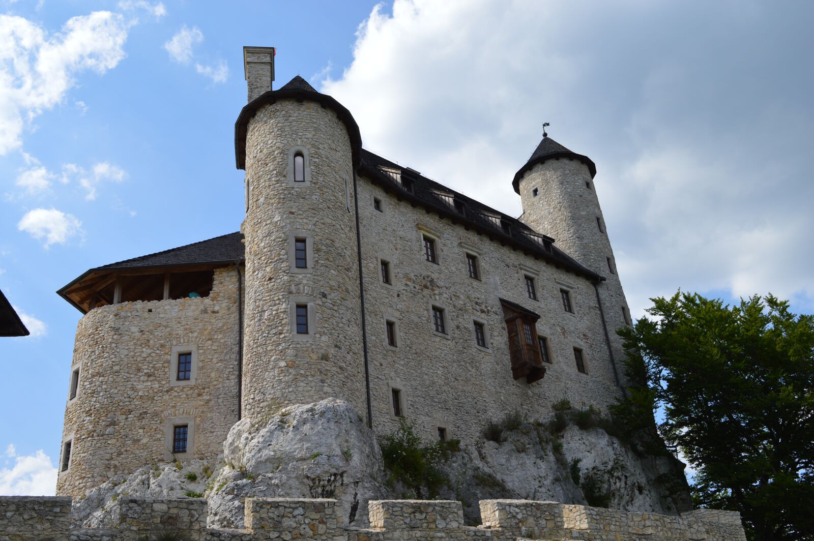 Nikon D3200 sample photo. Bobolice, castle, crash photography