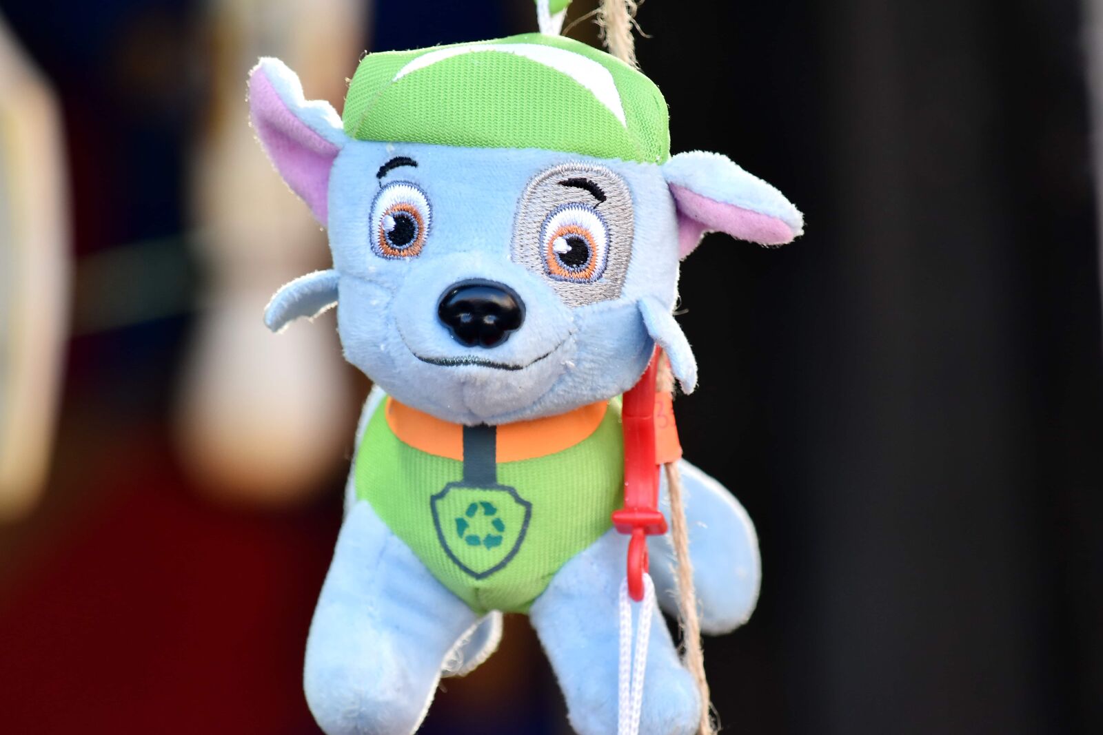 Nikon D5500 sample photo. Dog, hanging, plush, soft photography