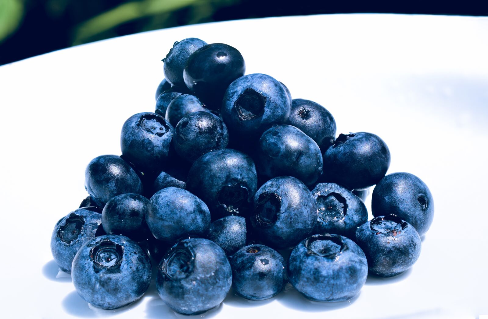 Nikon D5600 sample photo. Blueberries, stack, fresh photography